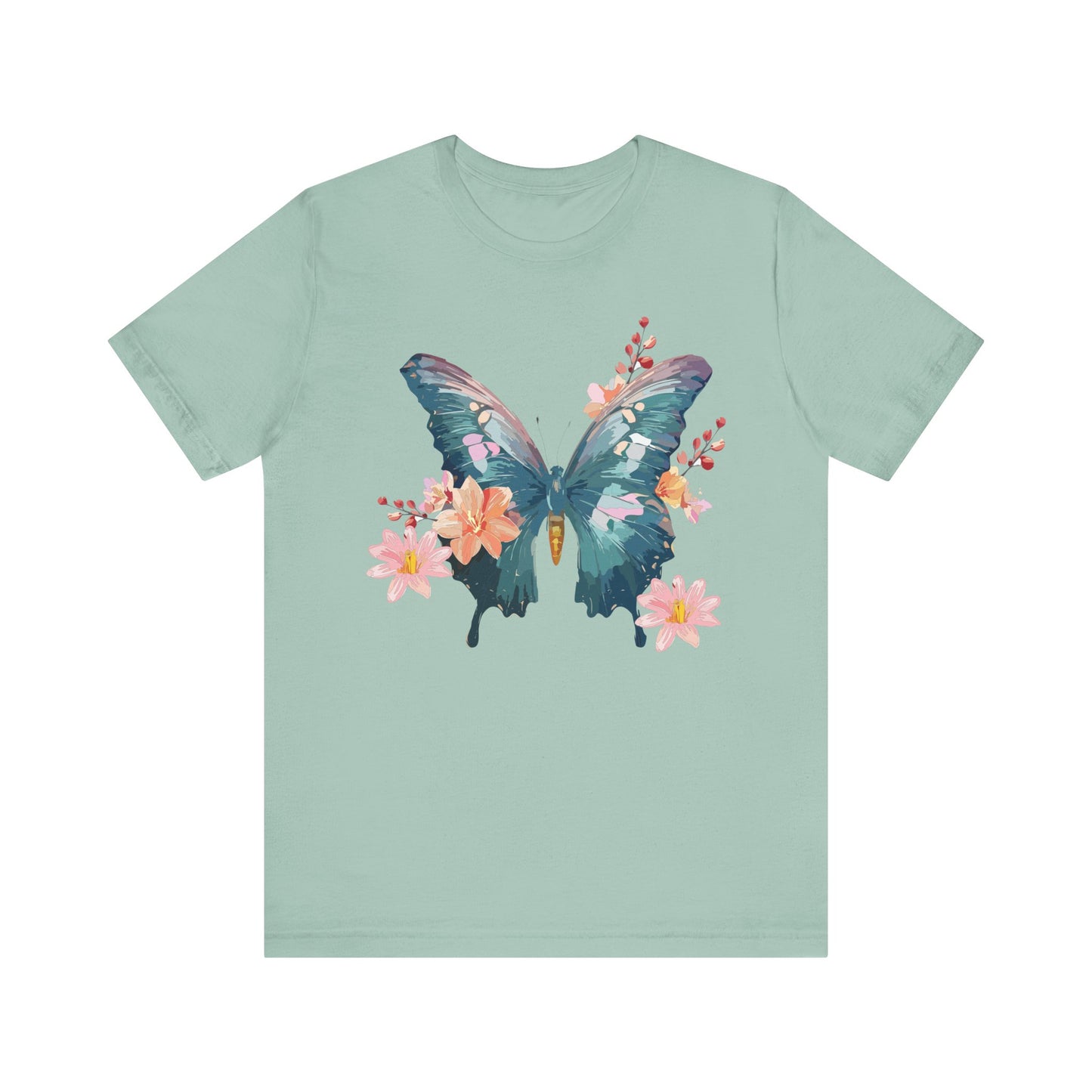 Butterfly Tee Shirt, Shirt with Butterfly
