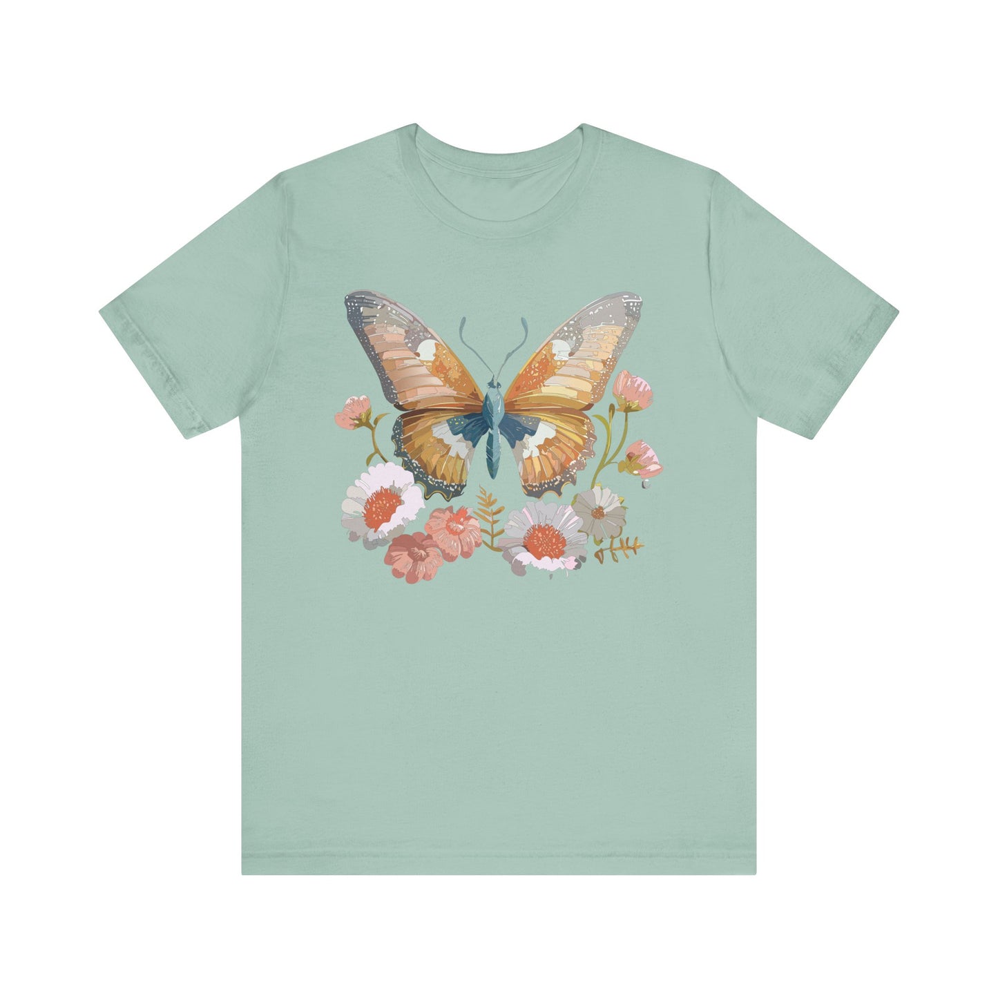 Butterfly Tee Shirt, Shirt with Butterfly