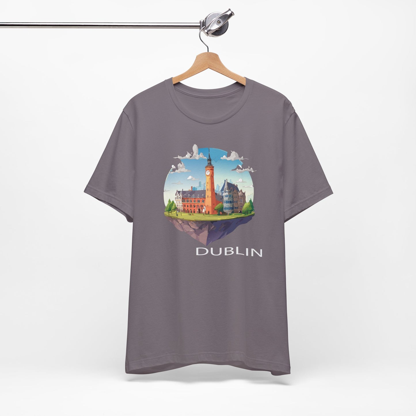 Dublin Shirt, Travel T-Shirt, Tourist Shirts, Tee Shirt with Travel Prints 2