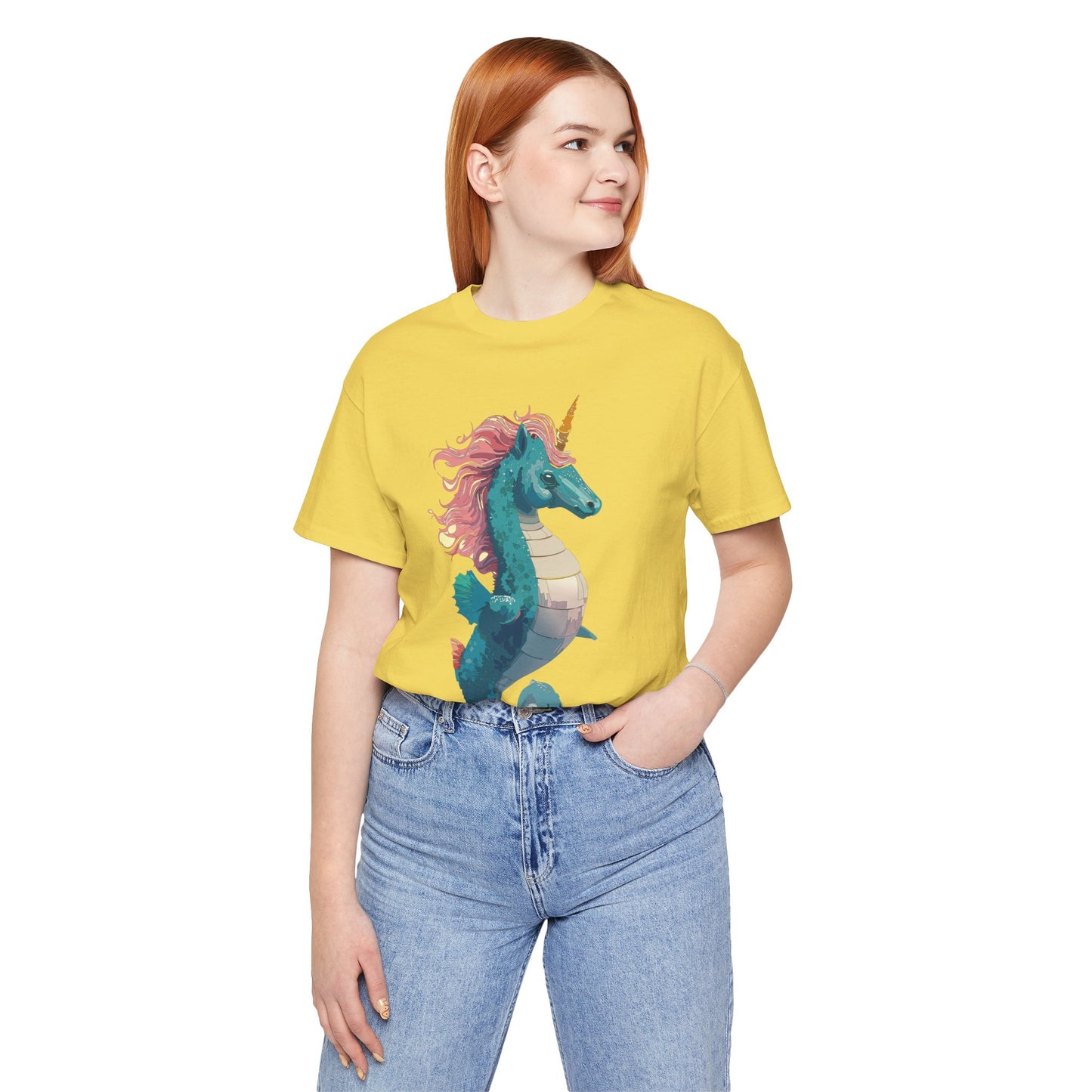 Animals Shirt, Shirt with Seahorse