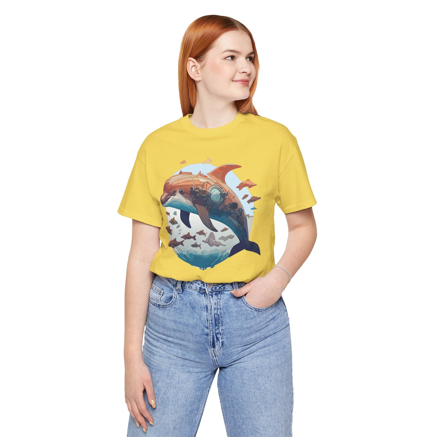 Animals Shirt, Shirt with Dolphin