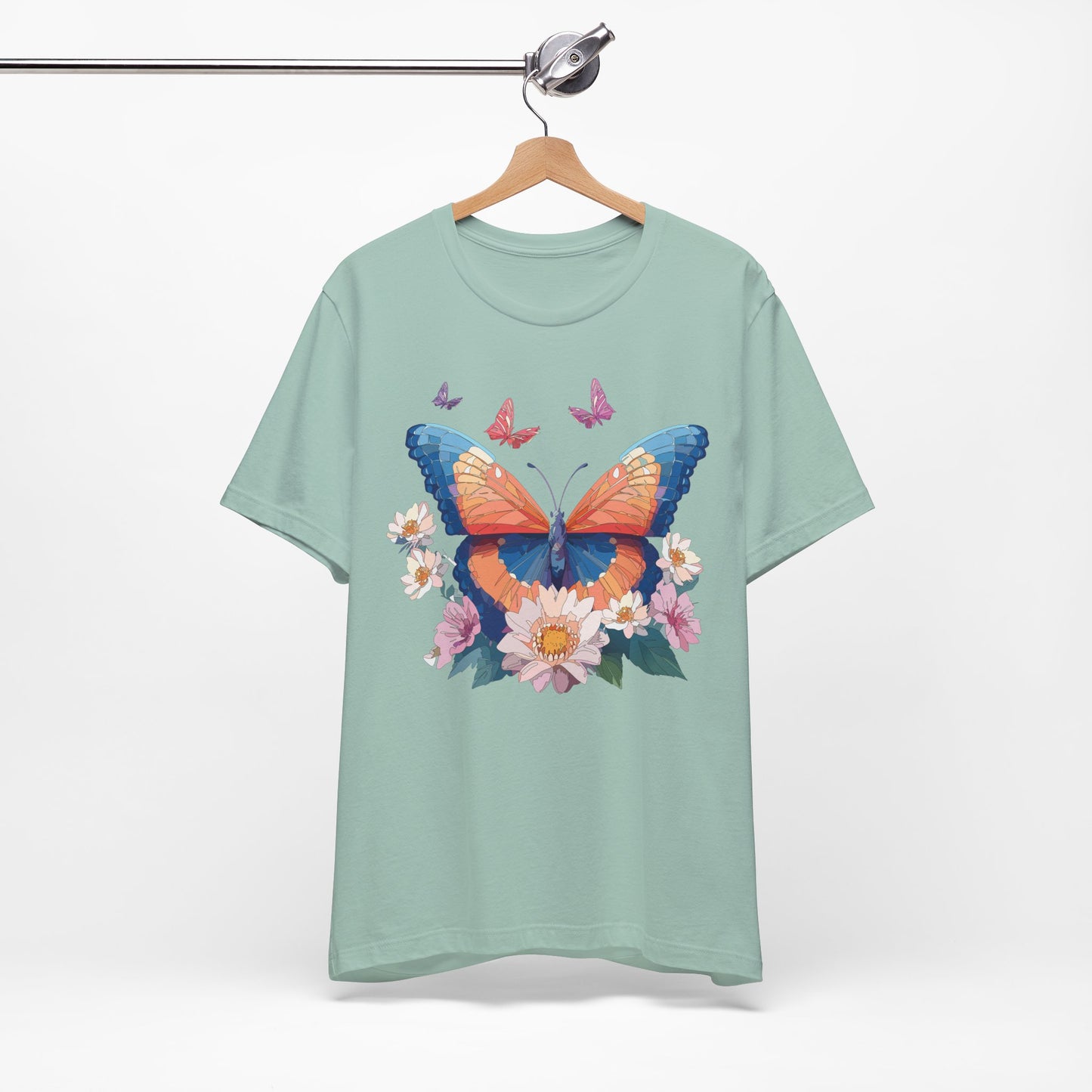 Butterfly Tee Shirt, Shirt with Butterfly