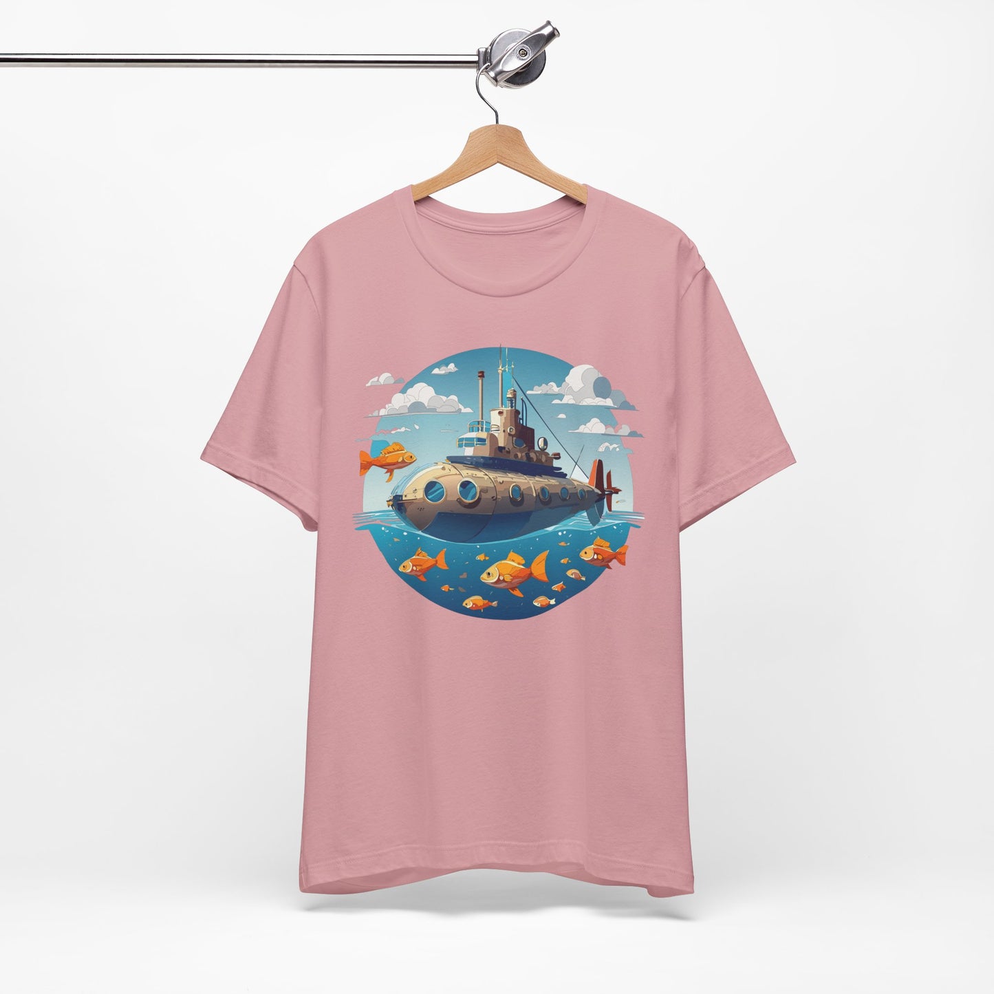 Ship Tee Shirt, Tee Shirt with Ship