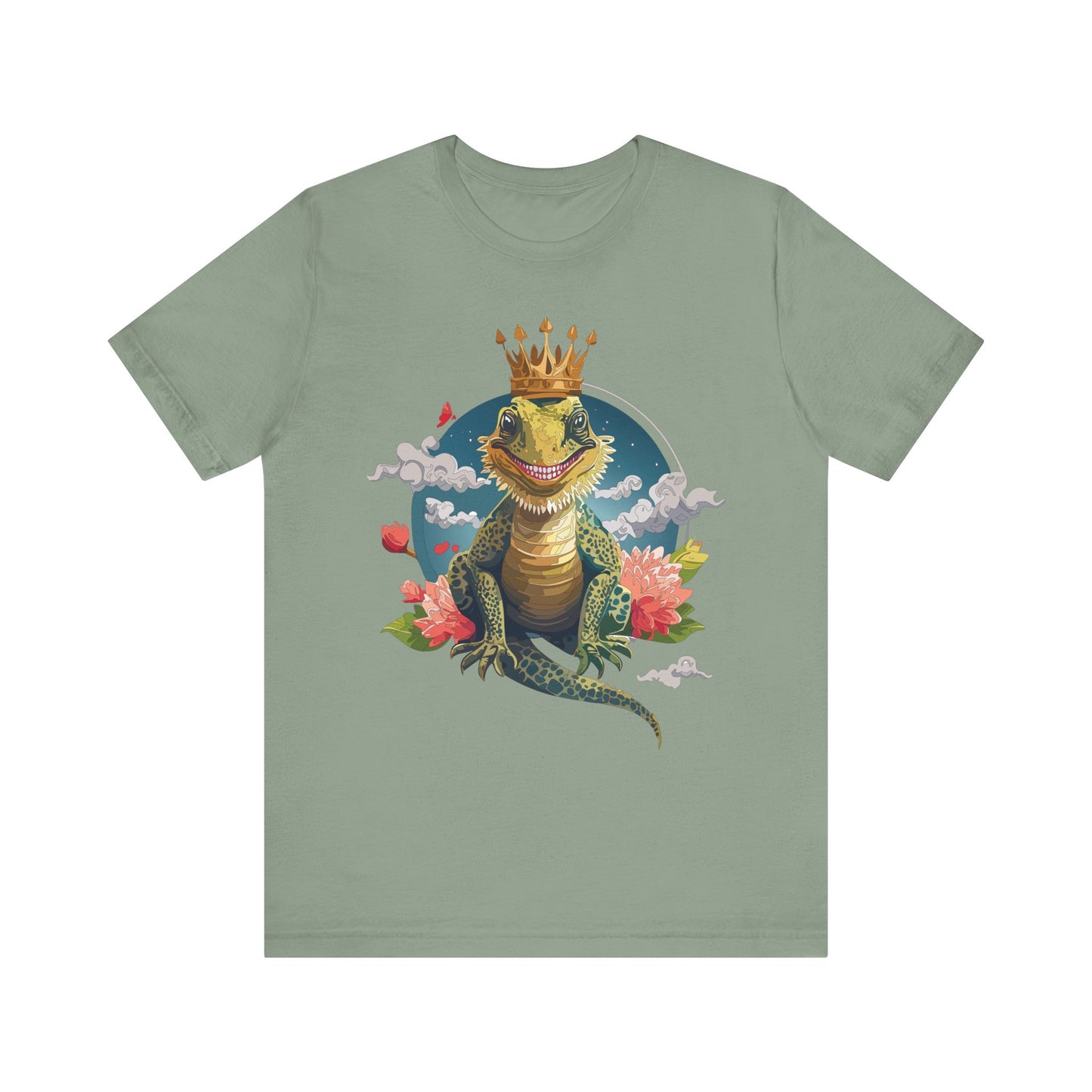 Animals Shirt, Shirt with Lizard