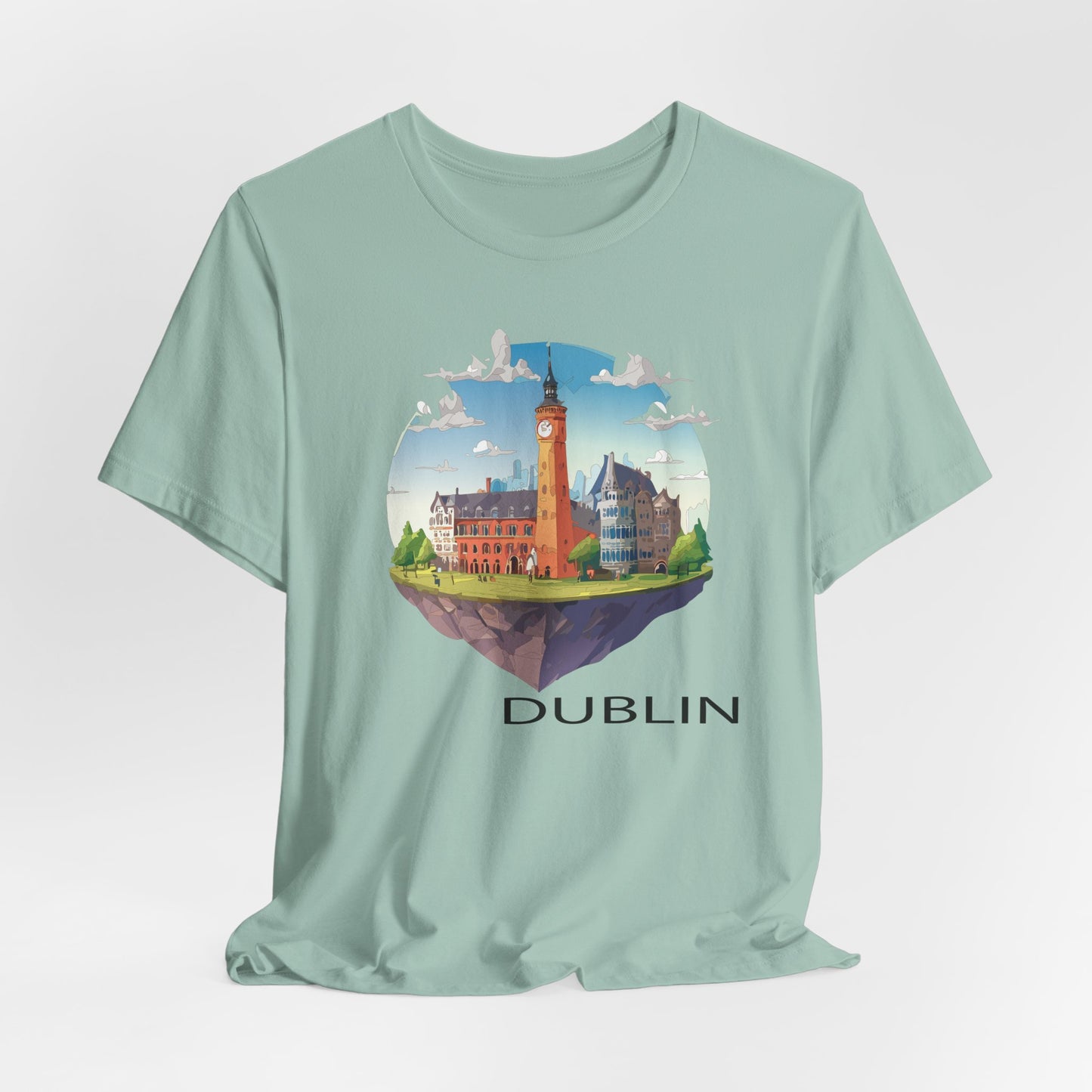 Dublin Shirt, Travel T-Shirt, Tourist Shirts, Tee Shirt with Travel Prints 2