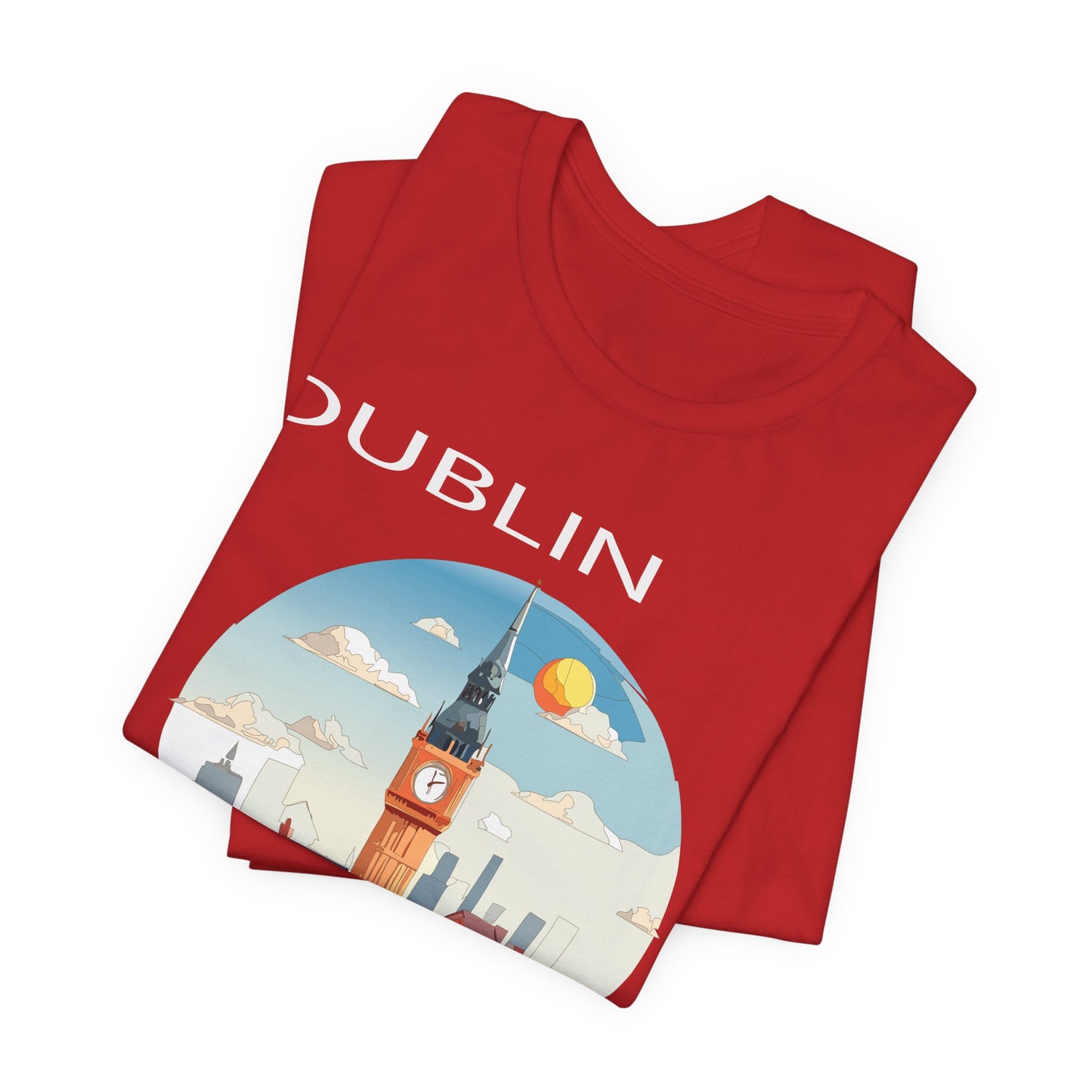 Dublin Shirt, Travel T-Shirt, Tourist Shirts, Tee Shirt with Travel Prints 1