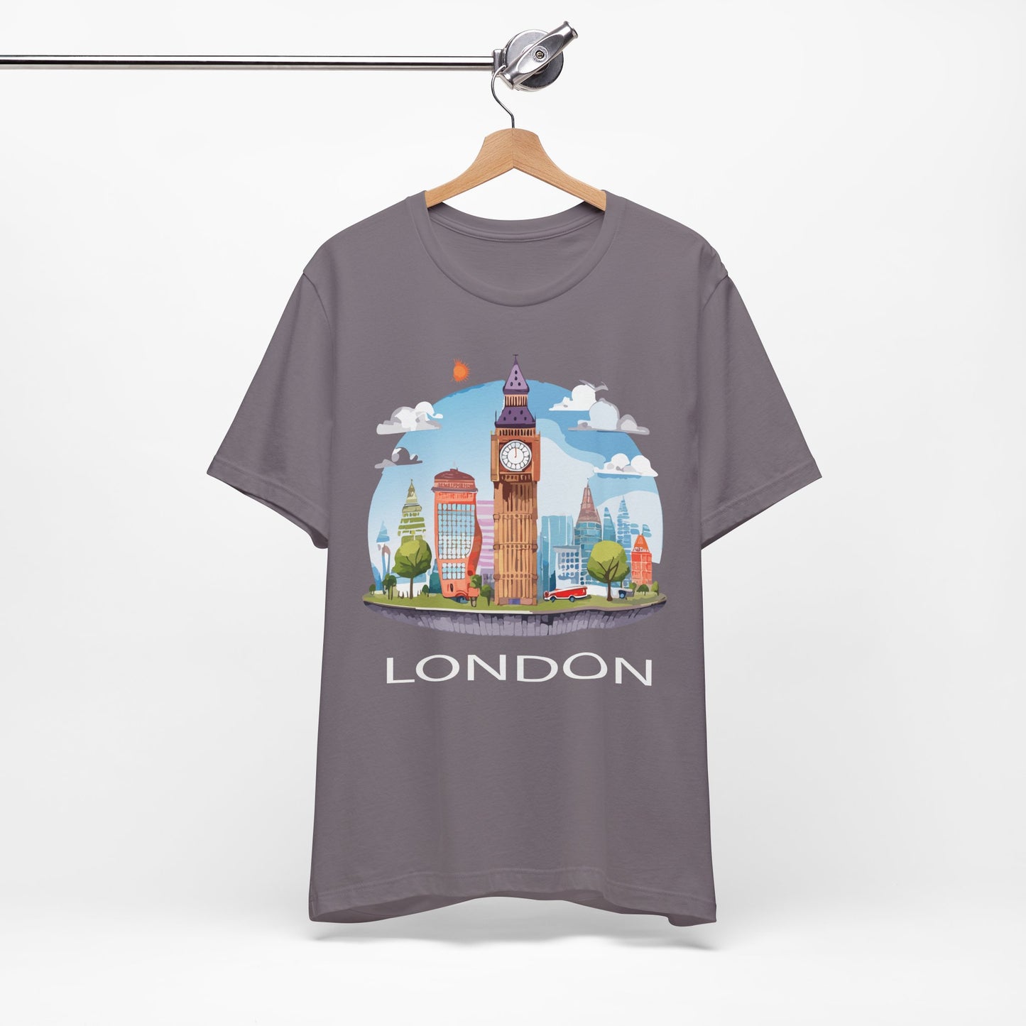 London Shirt, Travel T-Shirt, Tourist Shirts, Tee Shirt with Travel Prints 1