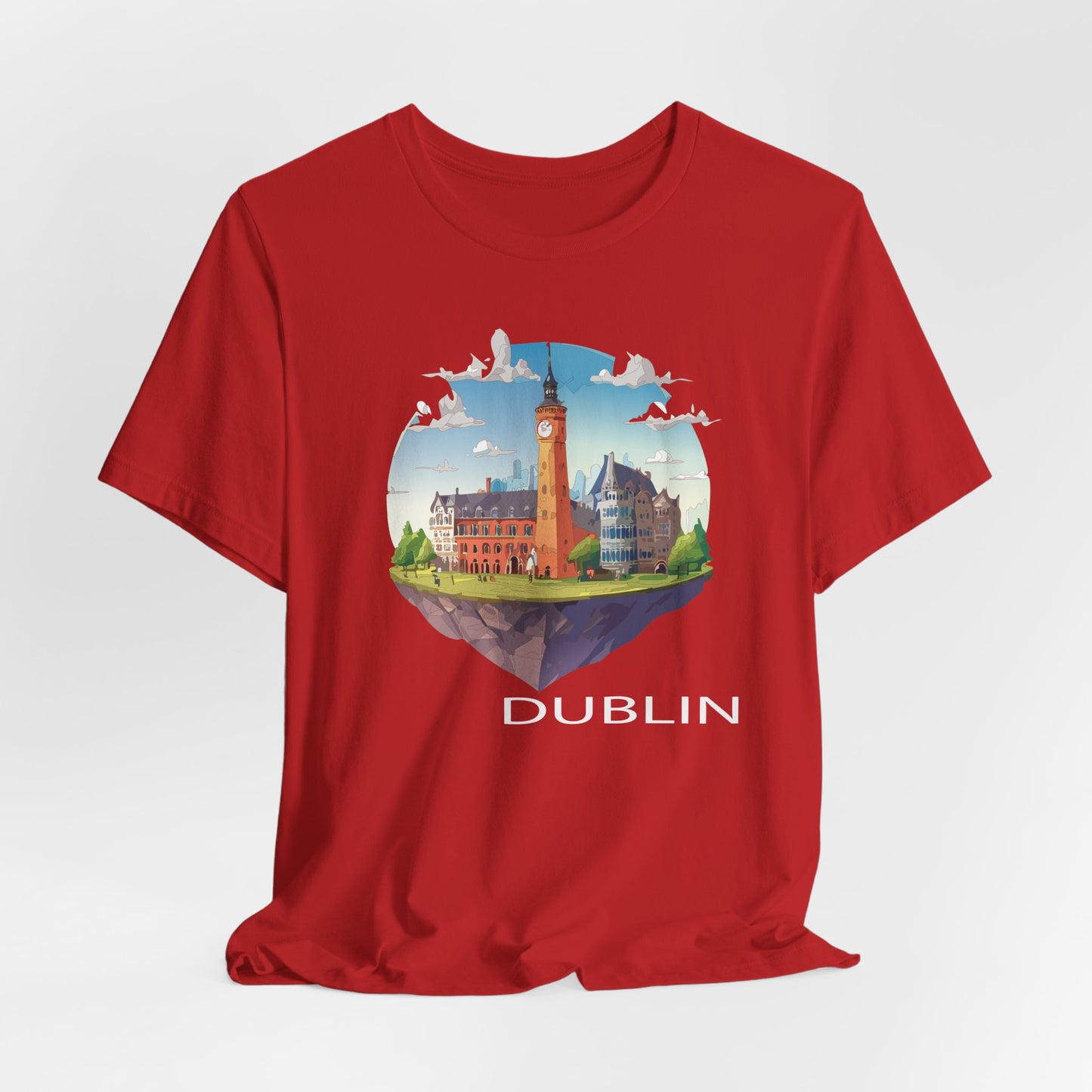 Dublin Shirt, Travel T-Shirt, Tourist Shirts, Tee Shirt with Travel Prints 2