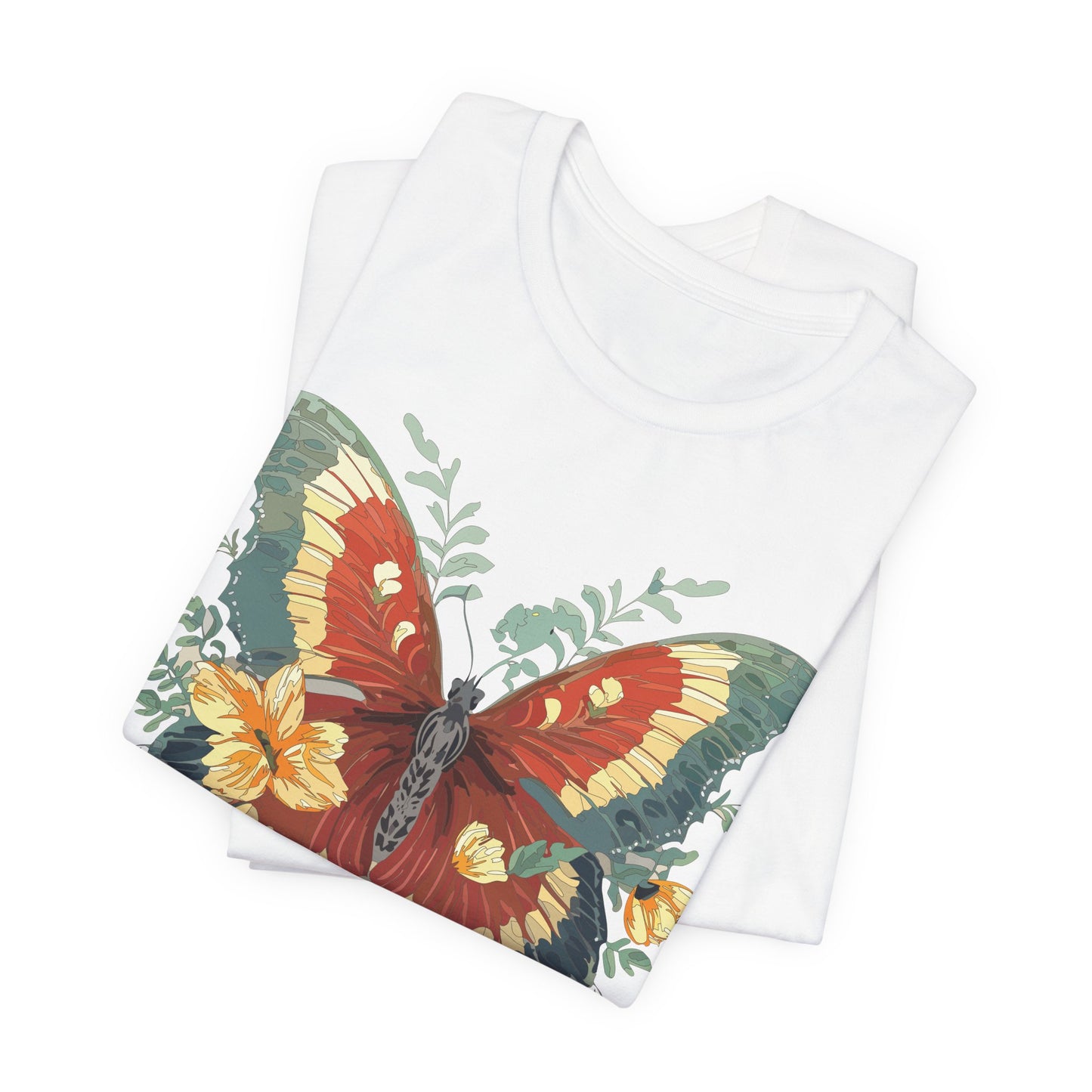 Butterfly Tee Shirt, Shirt with Butterfly