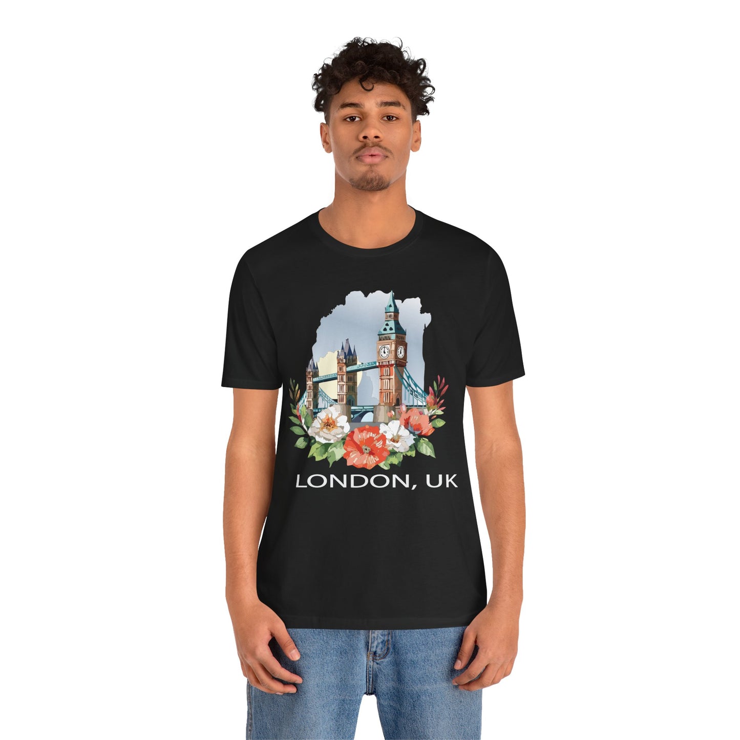 London Shirt, Travel T-Shirt, Tourist Shirts, Tee Shirt with Travel Prints 5