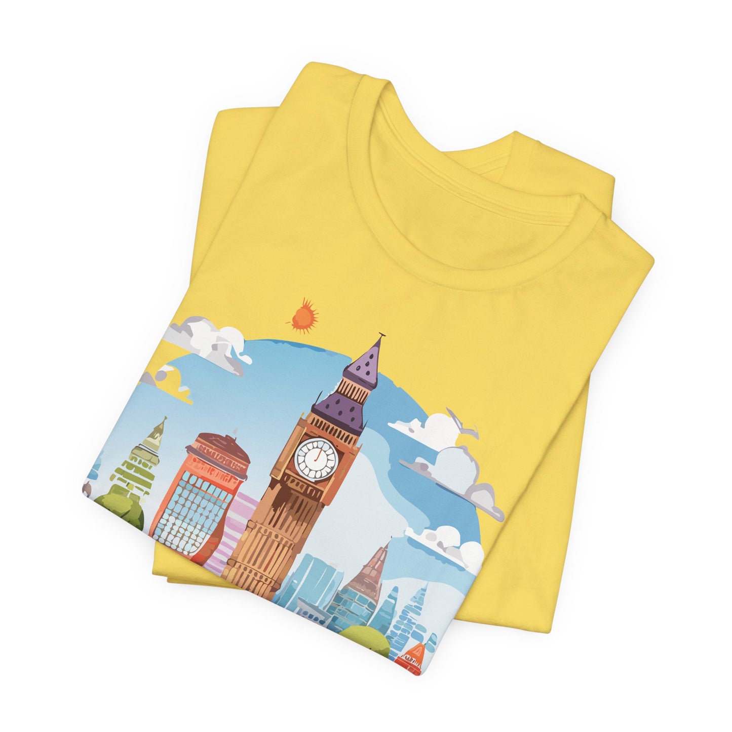 London Shirt, Travel T-Shirt, Tourist Shirts, Tee Shirt with Travel Prints 1