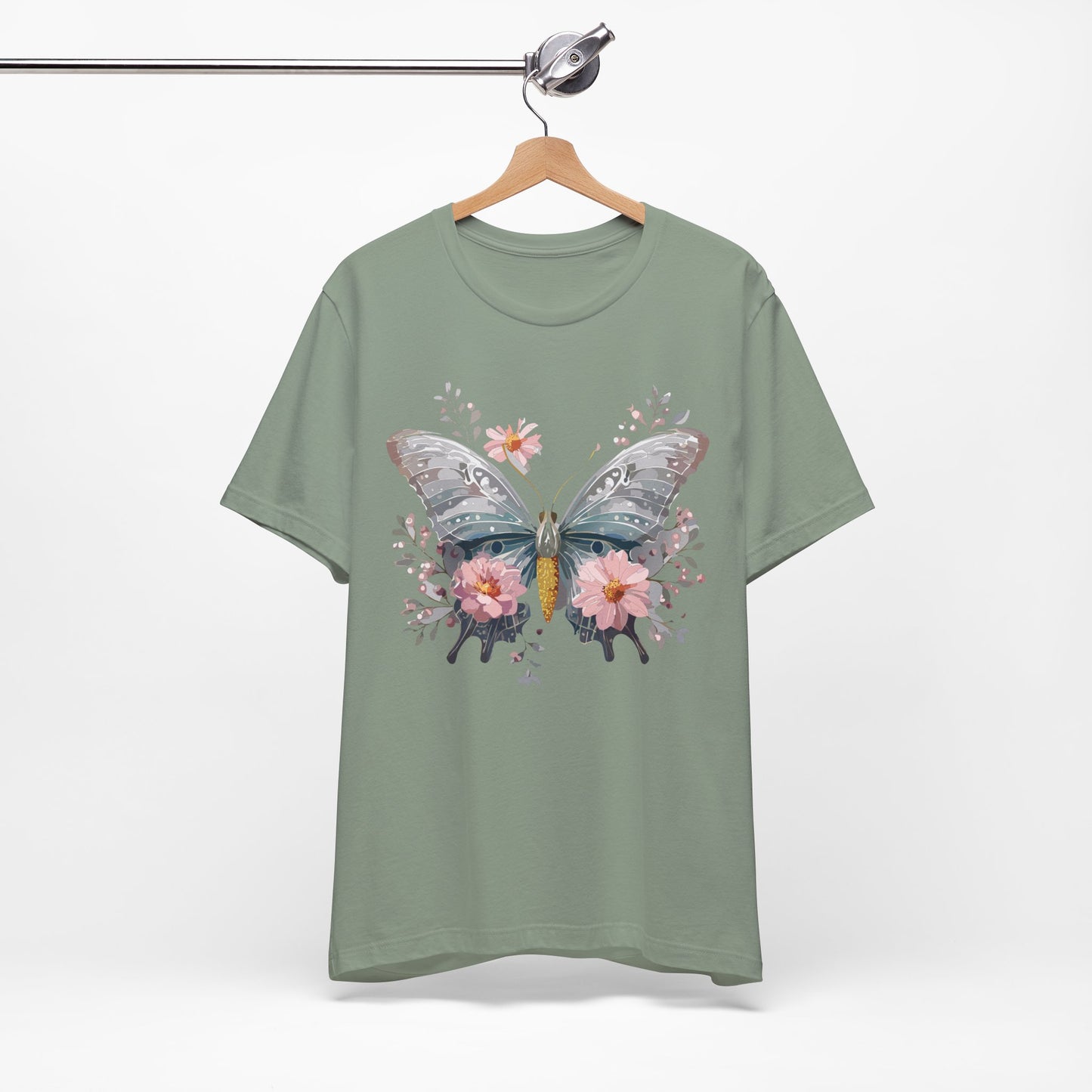 Butterfly Tee Shirt, Shirt with Butterfly