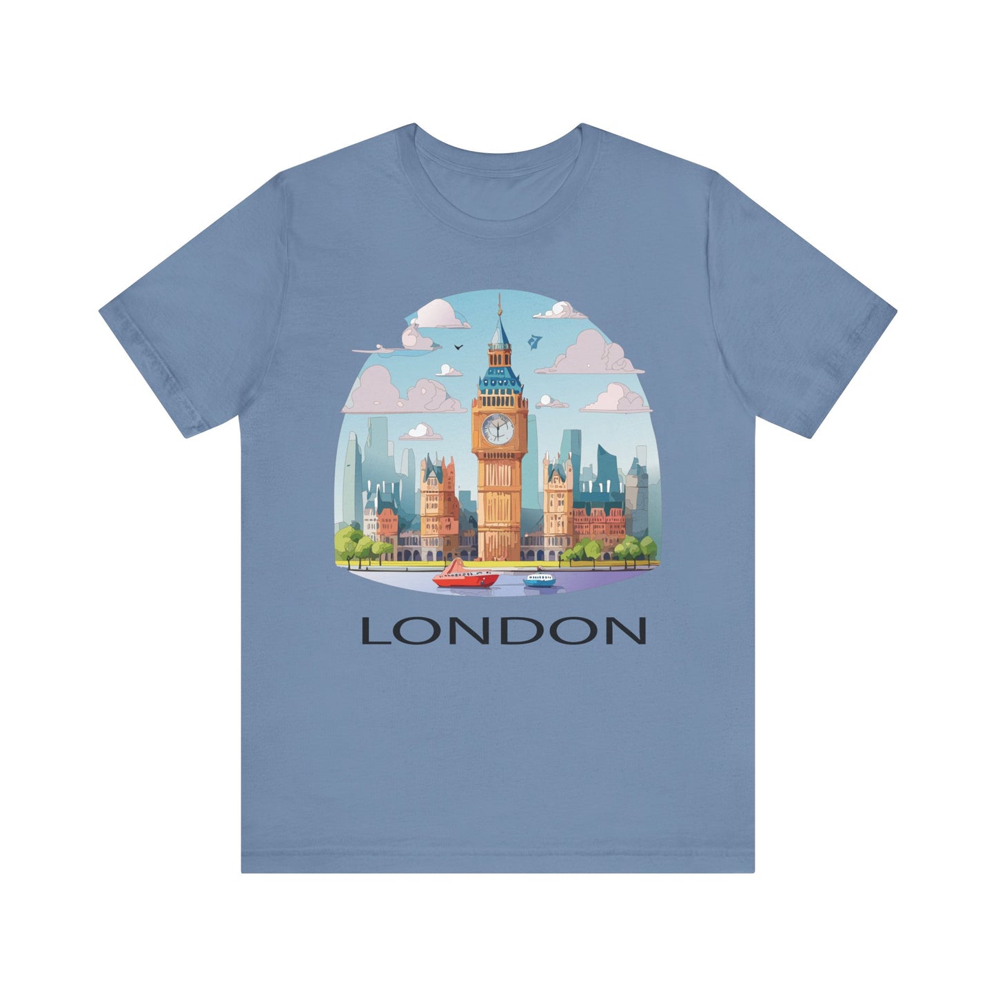 London Shirt, Travel T-Shirt, Tourist Shirts, Tee Shirt with Travel Prints 2