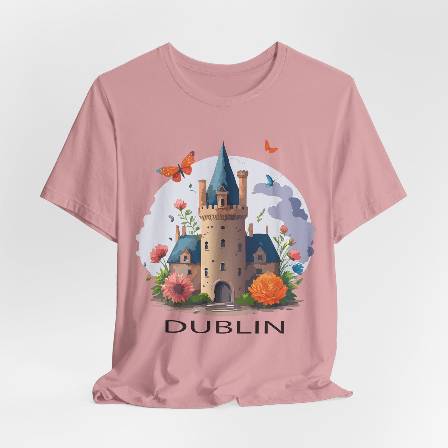 Dublin Shirt, Travel T-Shirt, Tourist Shirts, Tee Shirt with Travel Prints 5