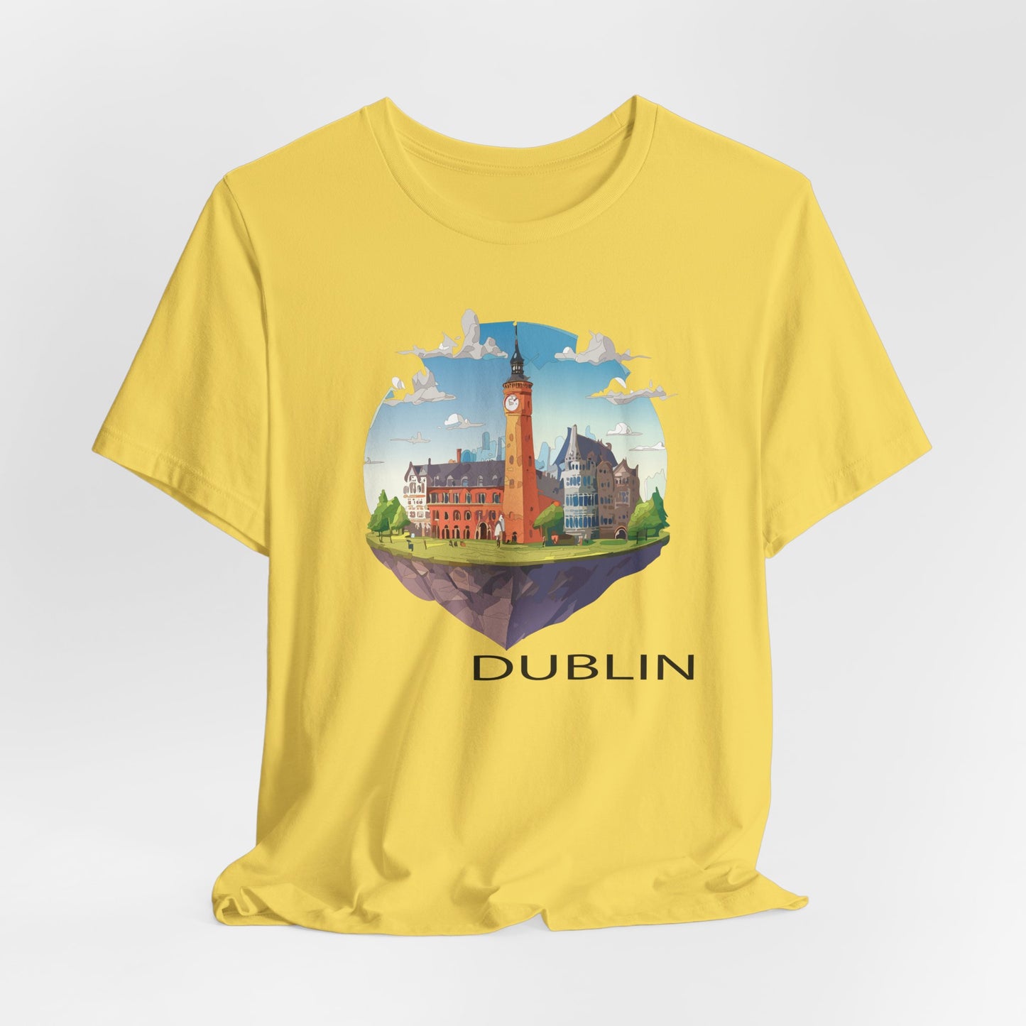 Dublin Shirt, Travel T-Shirt, Tourist Shirts, Tee Shirt with Travel Prints 2