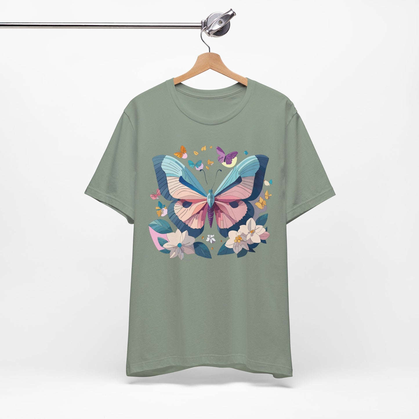 Butterfly Tee Shirt, Shirt with Butterfly