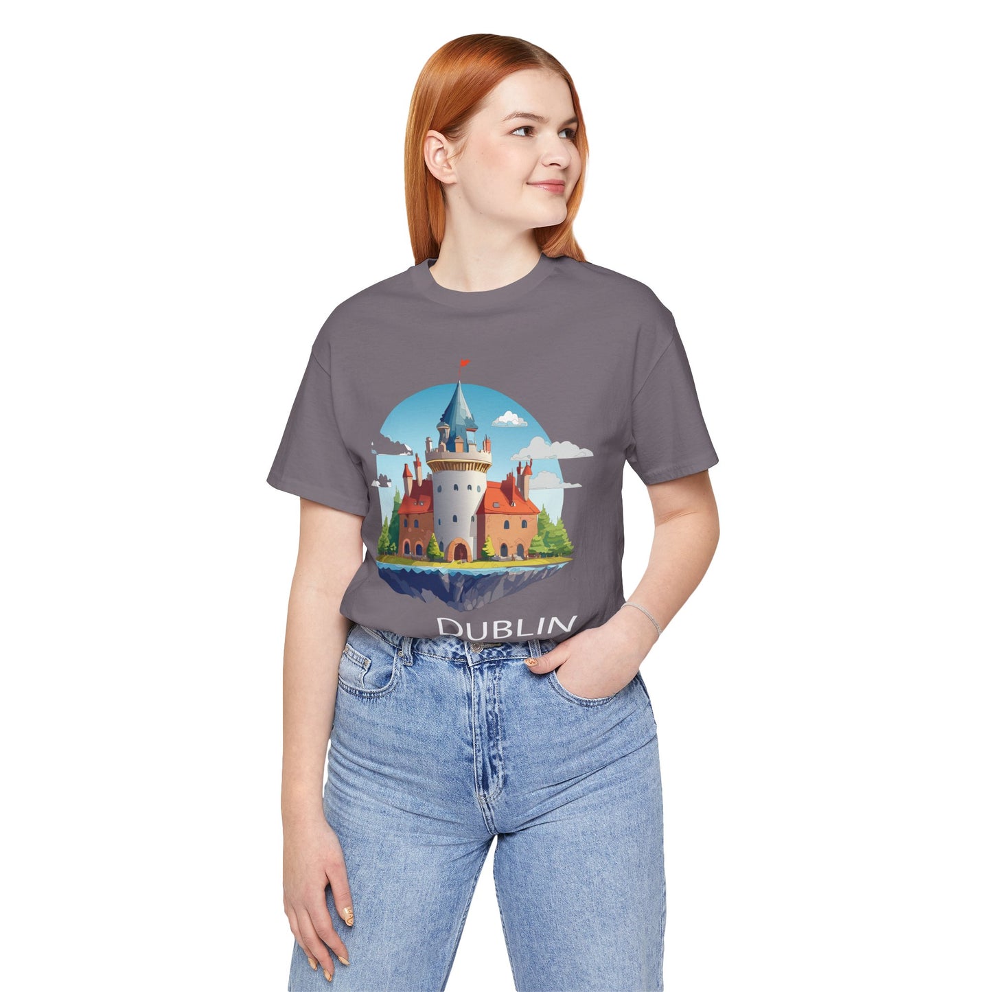 Dublin Shirt, Travel T-Shirt, Tourist Shirts, Tee Shirt with Travel Prints 3