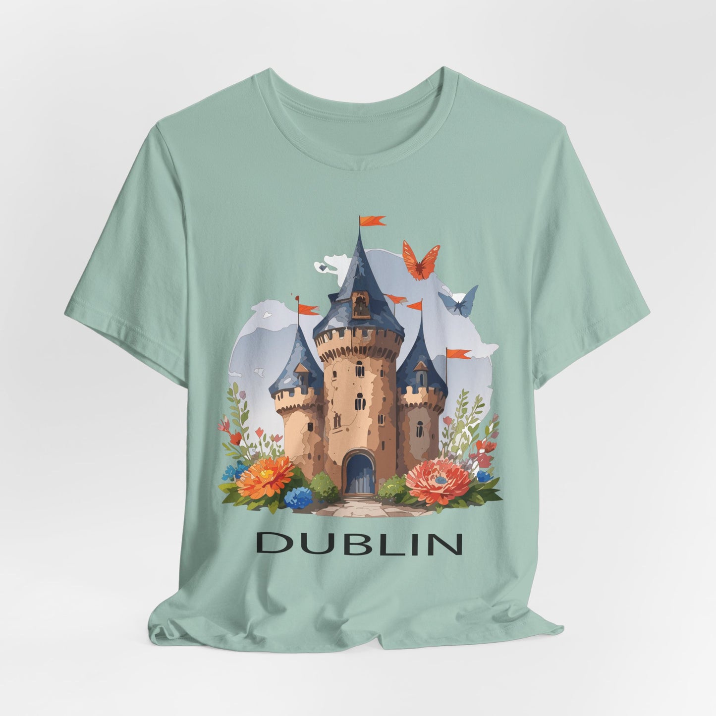 Dublin Shirt, Travel T-Shirt, Tourist Shirts, Tee Shirt with Travel Prints 4