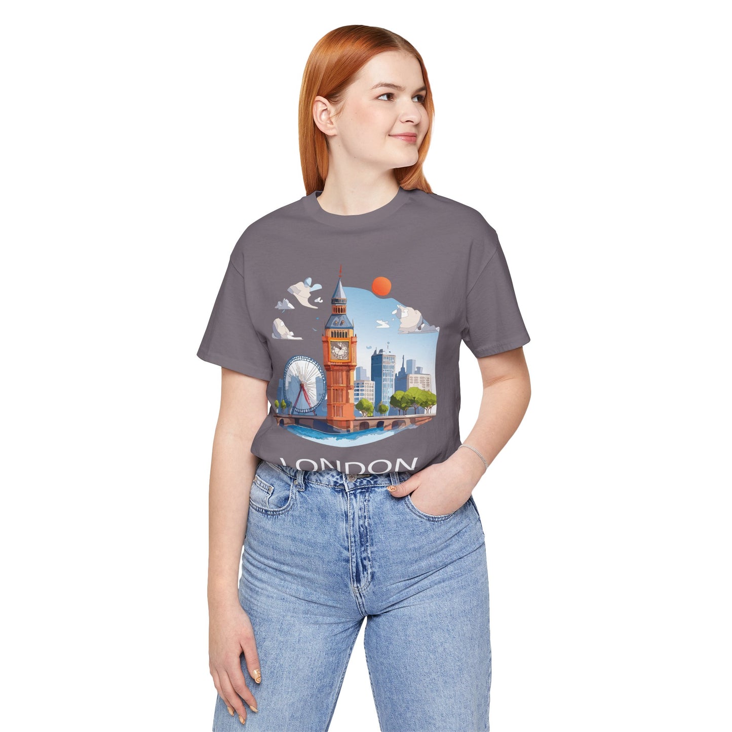 London Shirt, Travel T-Shirt, Tourist Shirts, Tee Shirt with Travel Prints 3