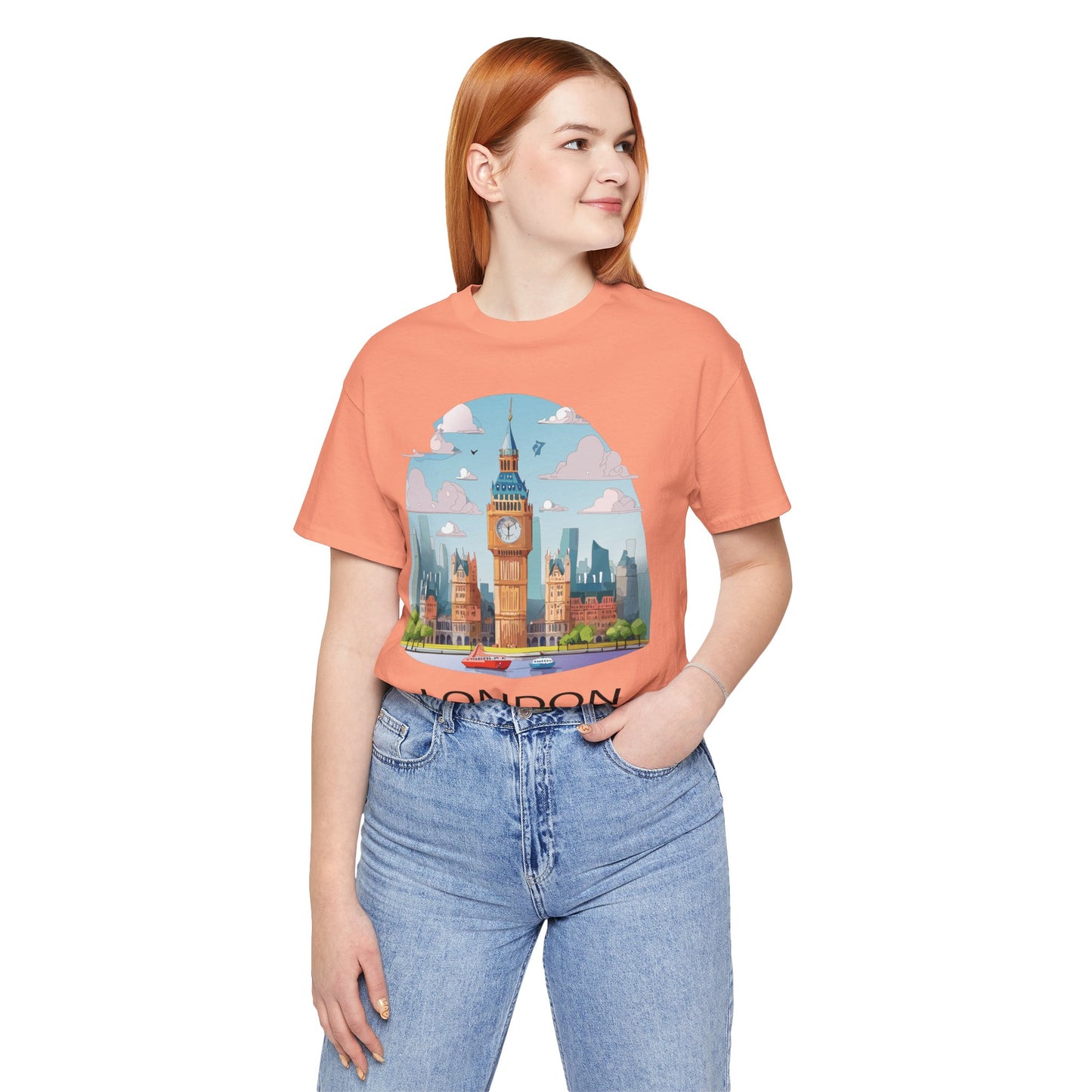 London Shirt, Travel T-Shirt, Tourist Shirts, Tee Shirt with Travel Prints 2
