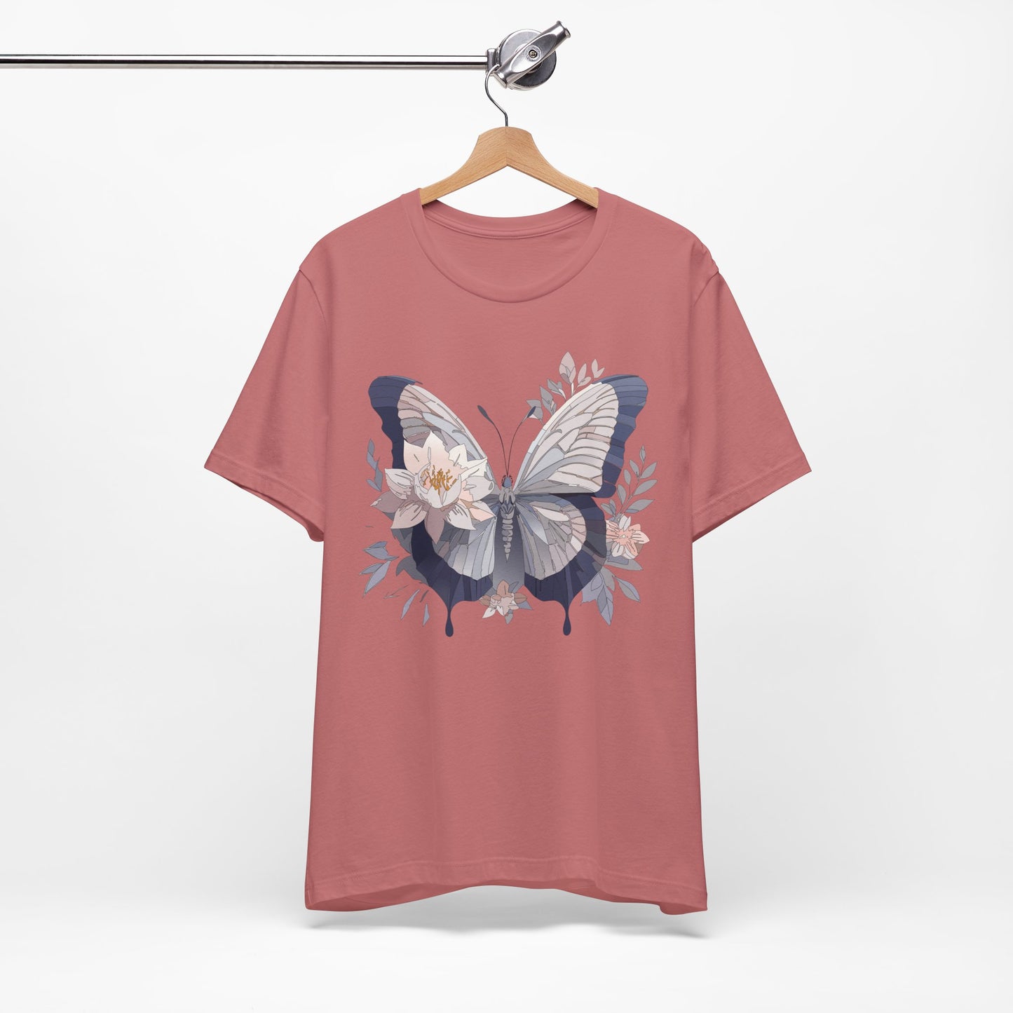 Butterfly Tee Shirt, Shirt with Butterfly