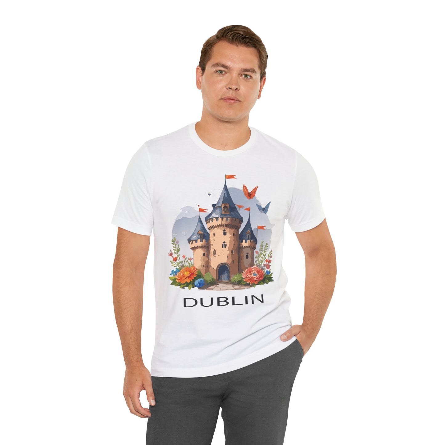 Dublin Shirt, Travel T-Shirt, Tourist Shirts, Tee Shirt with Travel Prints 4