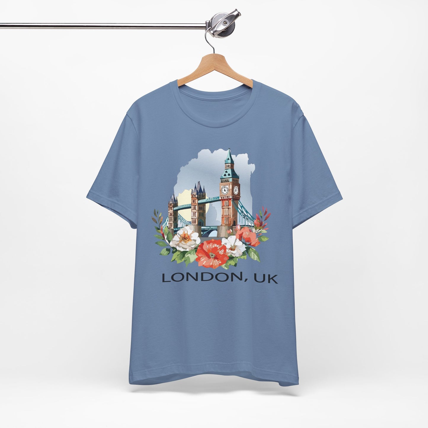 London Shirt, Travel T-Shirt, Tourist Shirts, Tee Shirt with Travel Prints 5