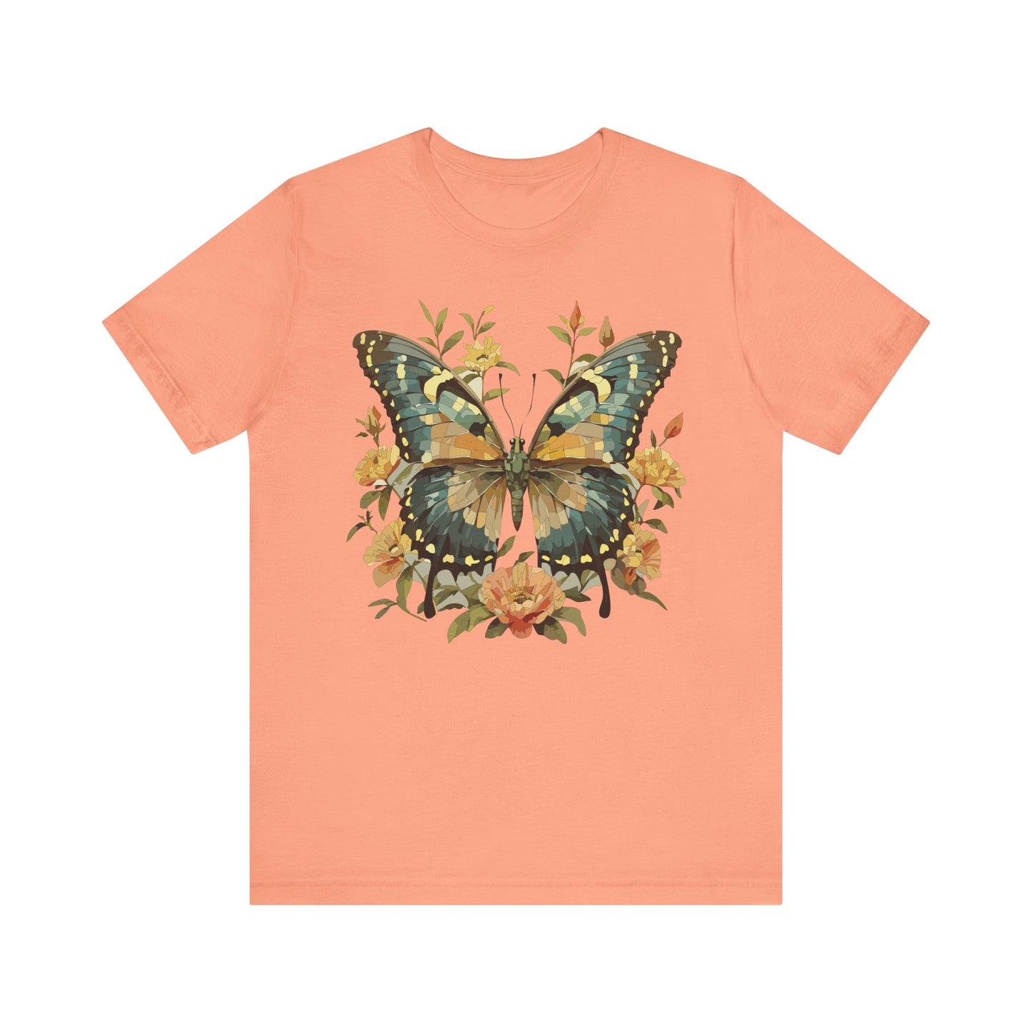 Butterfly Tee Shirt, Shirt with Butterfly