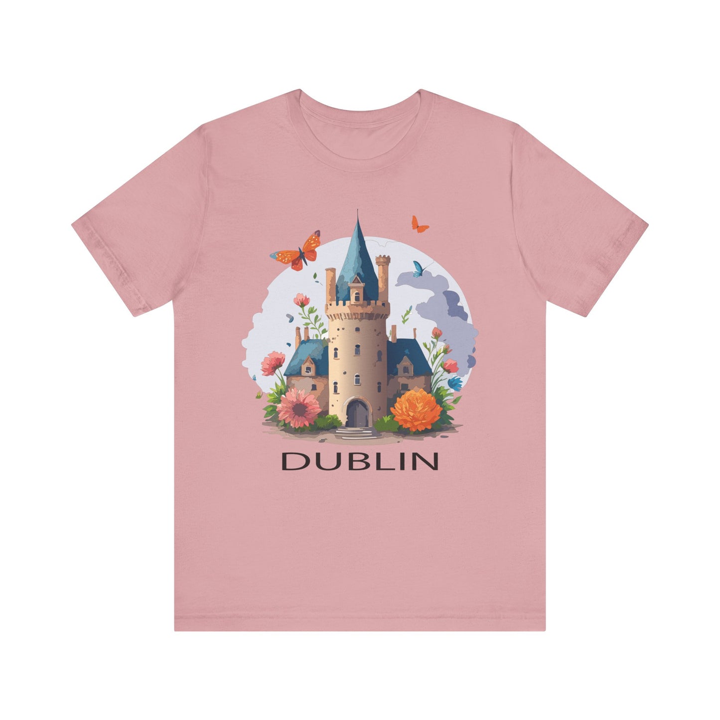 Dublin Shirt, Travel T-Shirt, Tourist Shirts, Tee Shirt with Travel Prints 5
