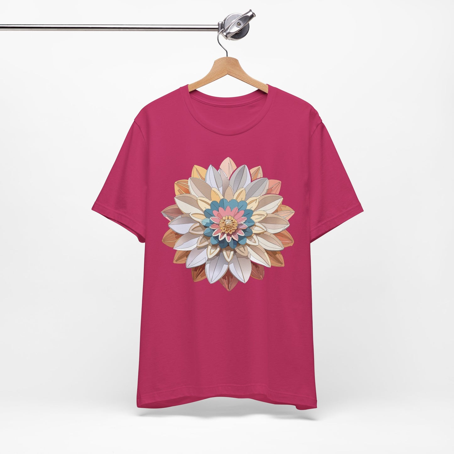 Floral Mandala Shirt, Flowers Mandala Shirt