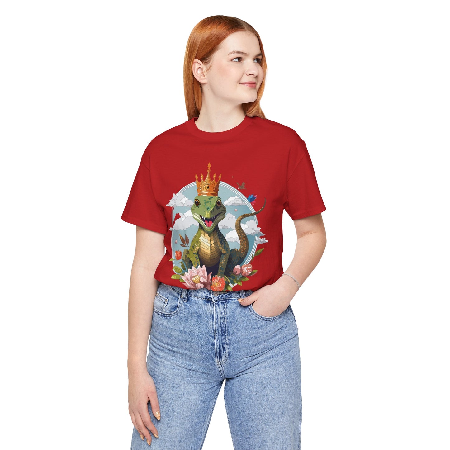 Animals Shirt, Shirt with Lizard