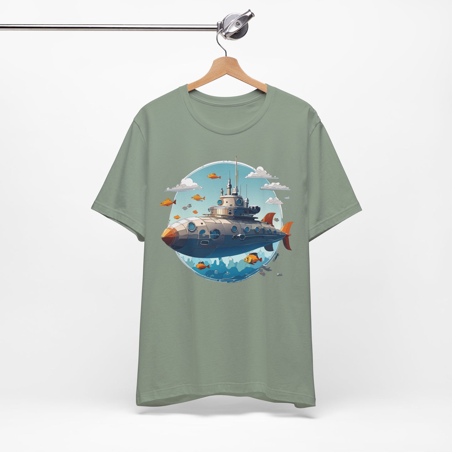 Ship Tee Shirt, Tee Shirt with Ship