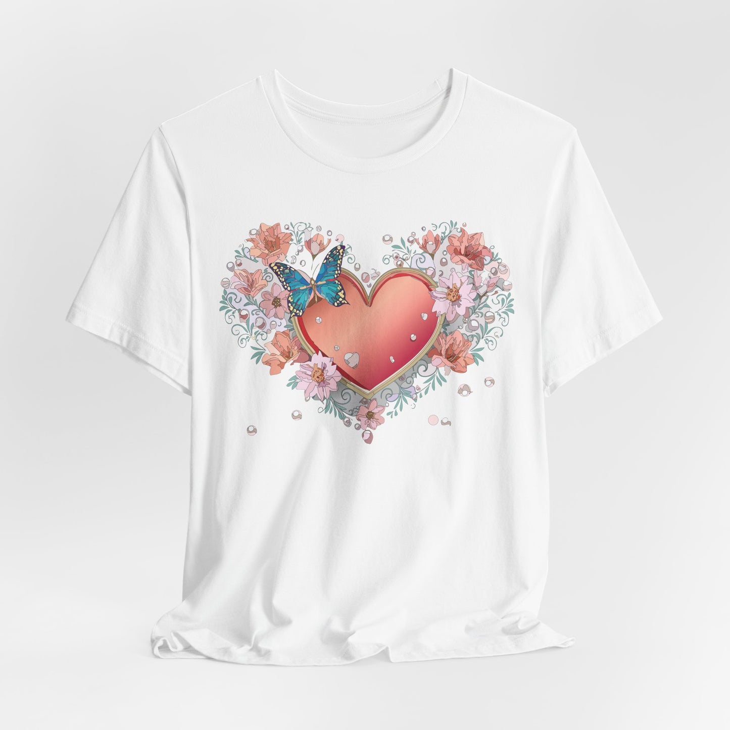 Heart Tee Shirt, Shirt with Heart