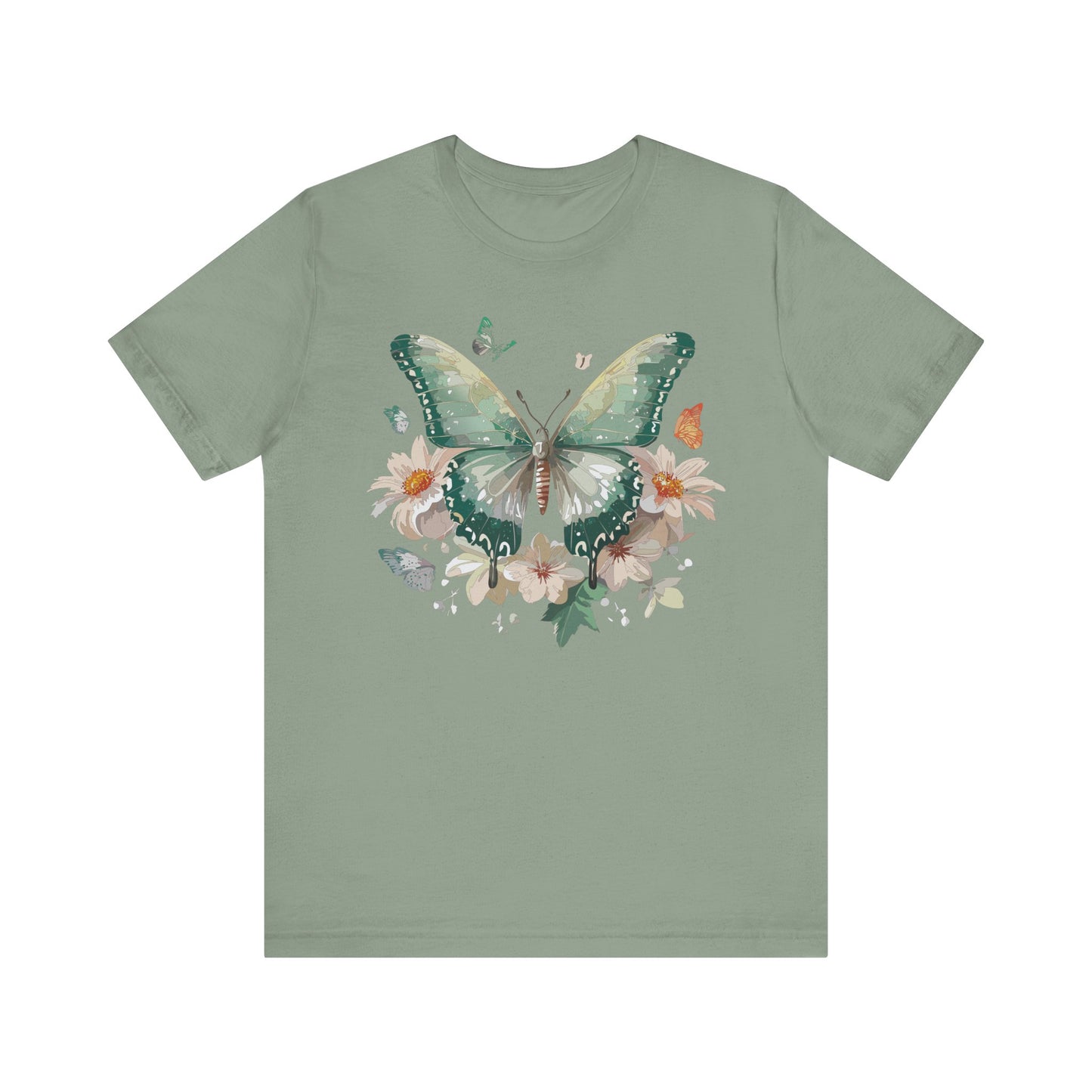 Butterfly Tee Shirt, Shirt with Butterfly