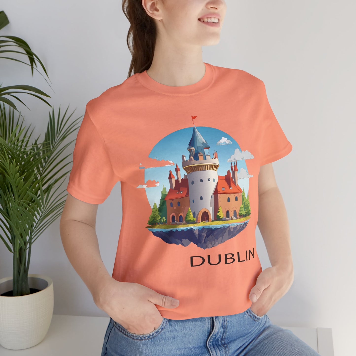 Dublin Shirt, Travel T-Shirt, Tourist Shirts, Tee Shirt with Travel Prints 3