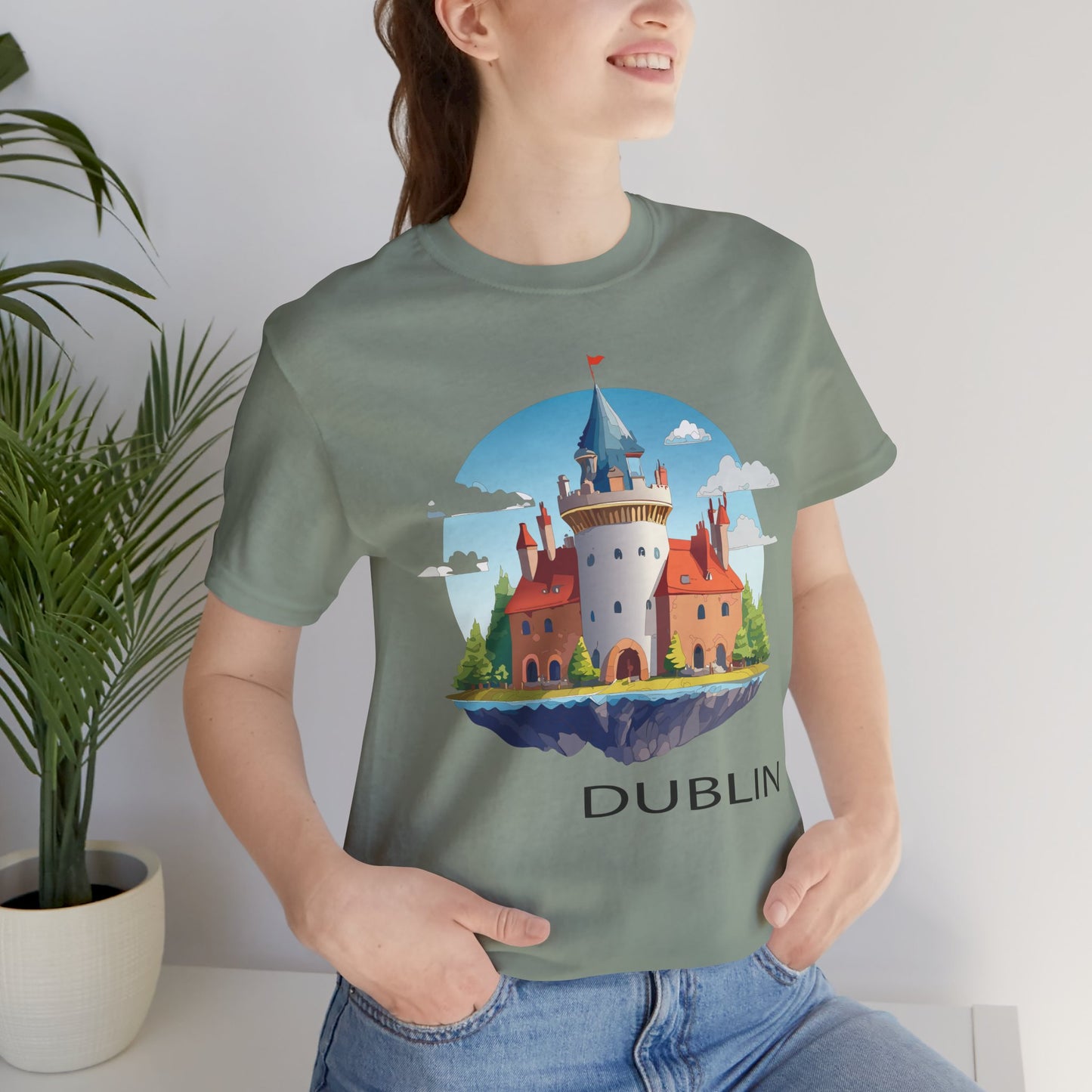 Dublin Shirt, Travel T-Shirt, Tourist Shirts, Tee Shirt with Travel Prints 3