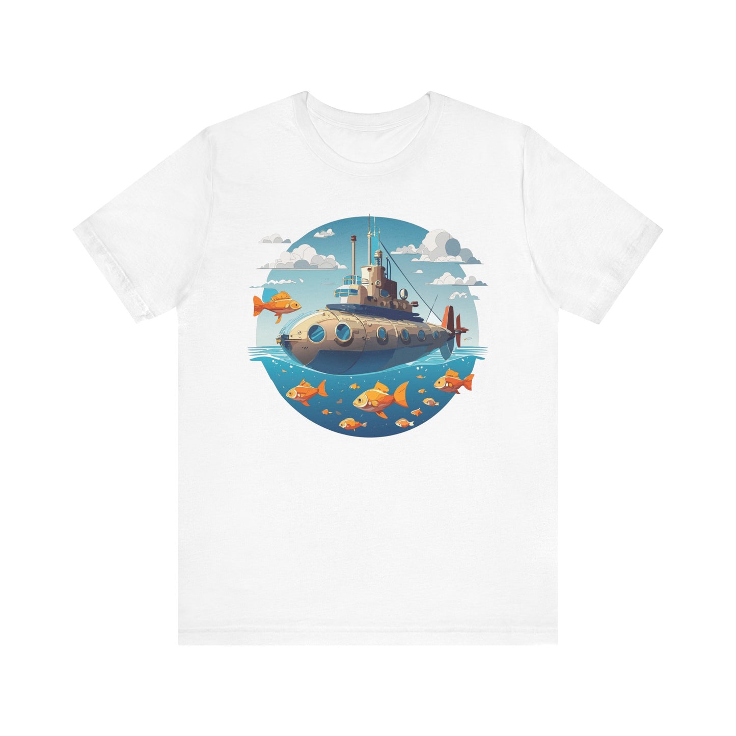 Ship Tee Shirt, Tee Shirt with Ship