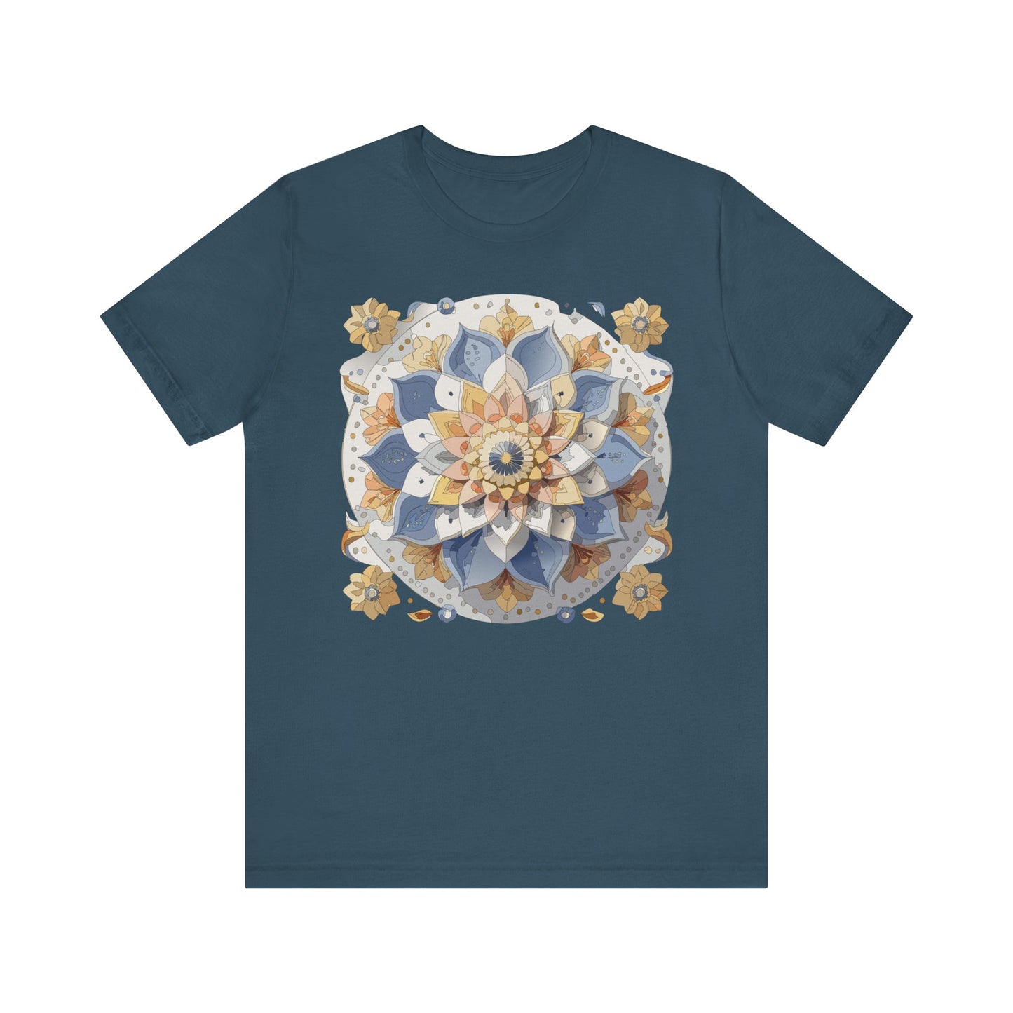 Floral Mandala Shirt, Flowers Mandala Shirt