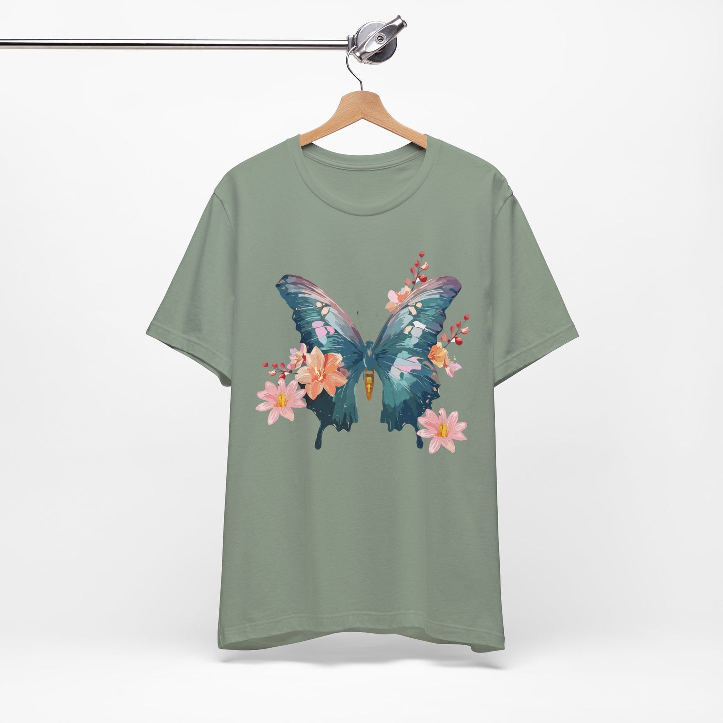 Butterfly Tee Shirt, Shirt with Butterfly