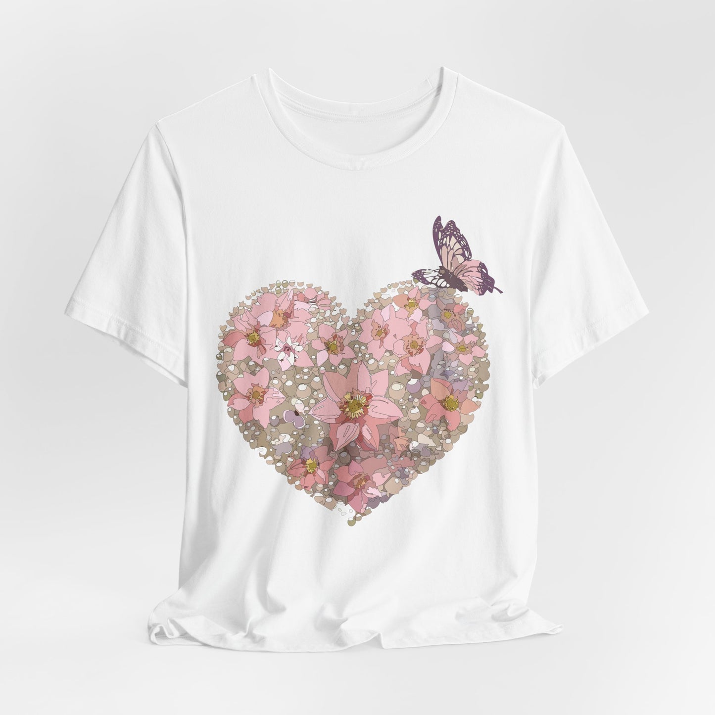 Heart Tee Shirt, Shirt with Heart