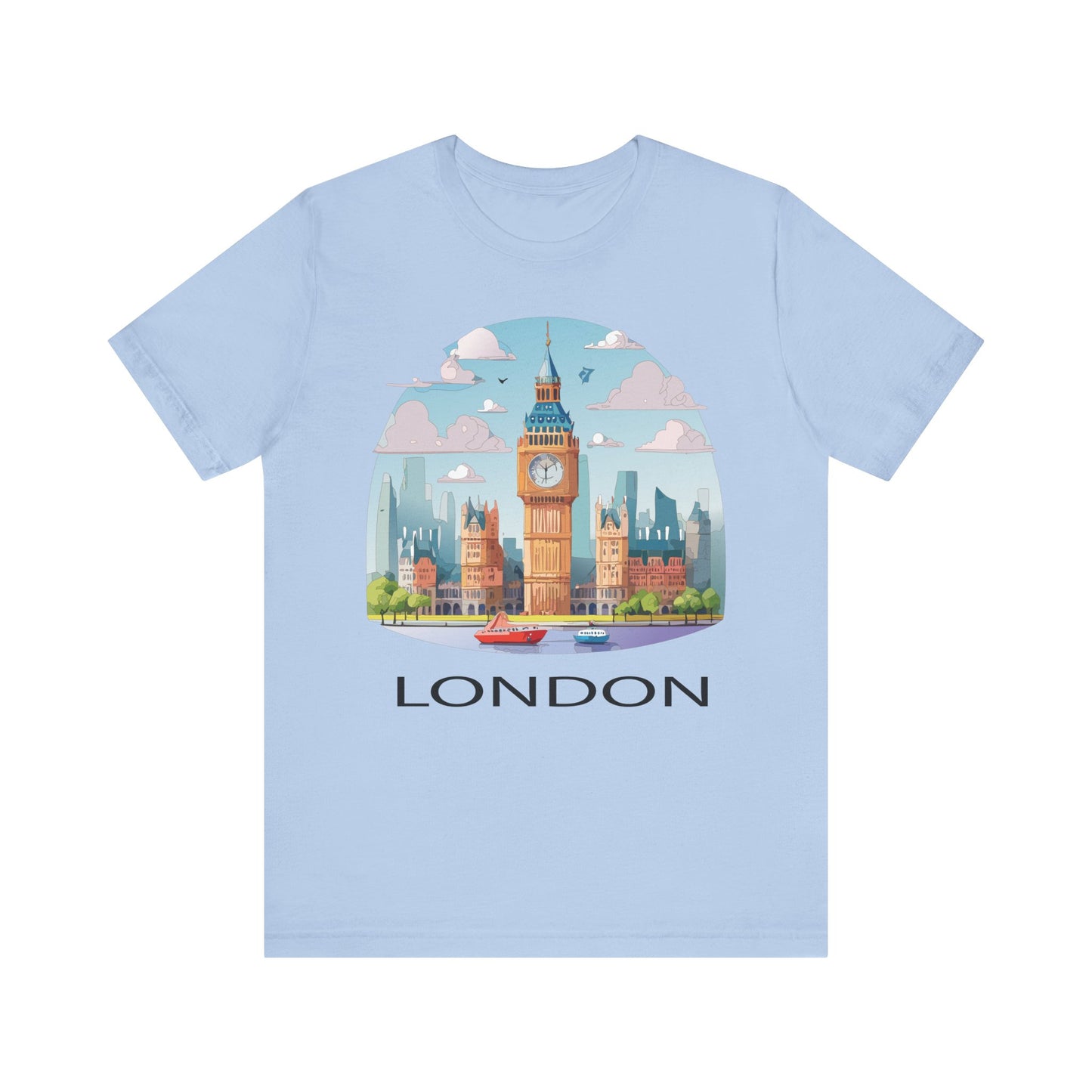 London Shirt, Travel T-Shirt, Tourist Shirts, Tee Shirt with Travel Prints 2