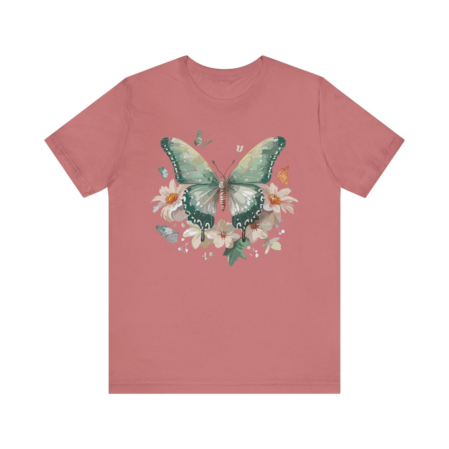 Butterfly Tee Shirt, Shirt with Butterfly