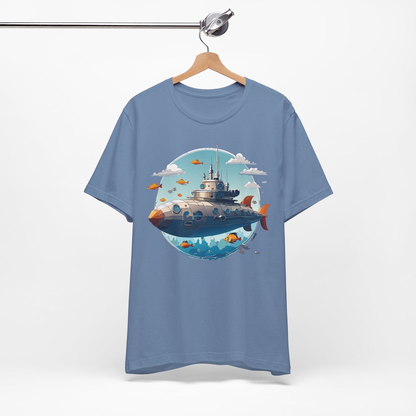 Ship Tee Shirt, Tee Shirt with Ship