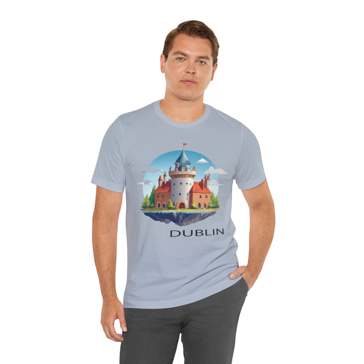 Dublin Shirt, Travel T-Shirt, Tourist Shirts, Tee Shirt with Travel Prints 3