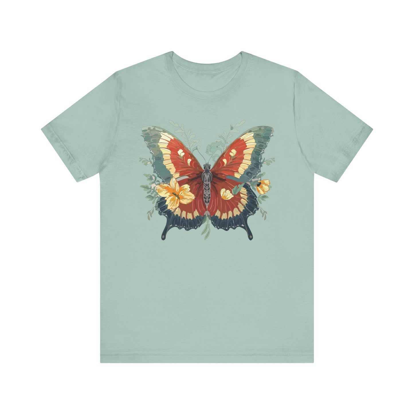 Butterfly Tee Shirt, Shirt with Butterfly