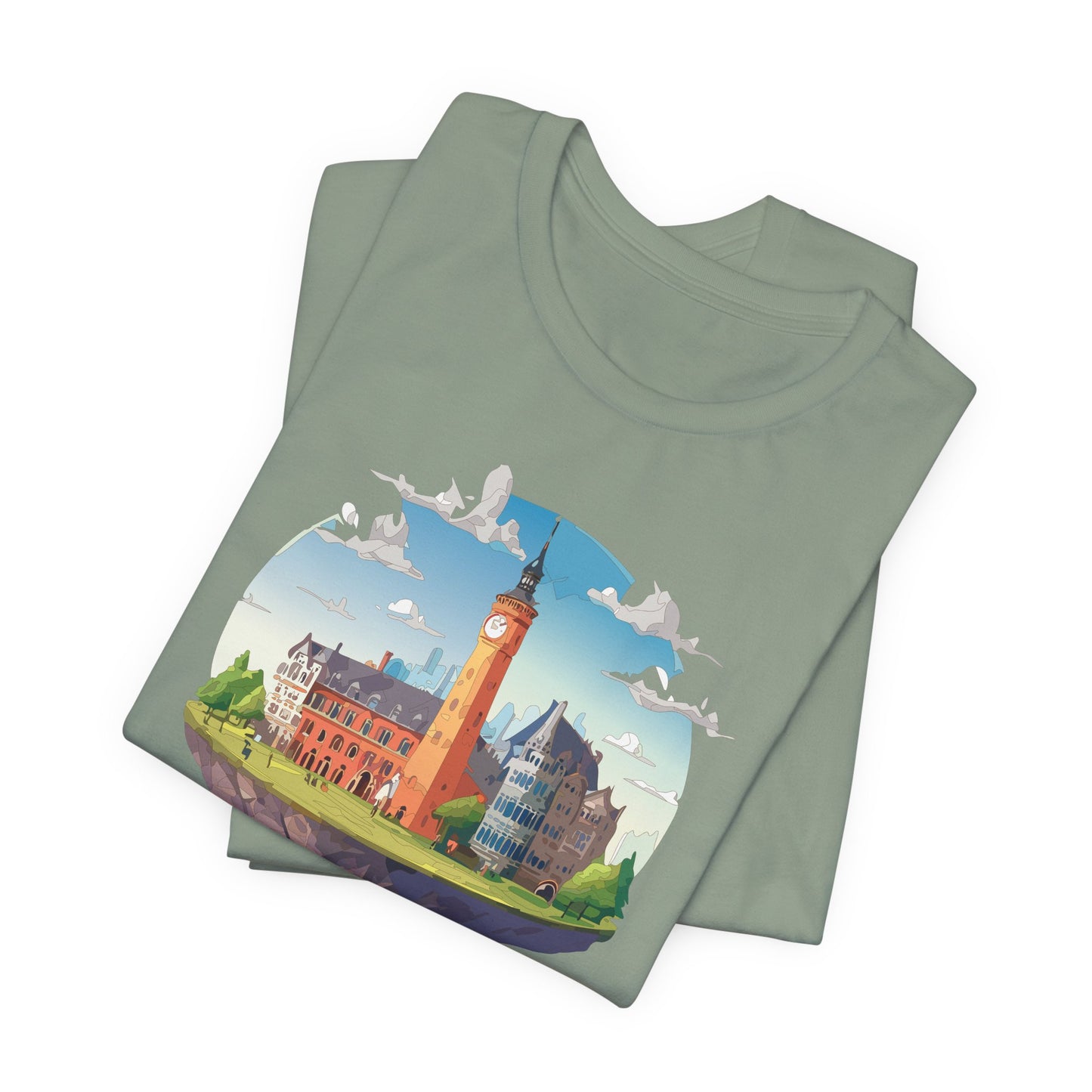 Dublin Shirt, Travel T-Shirt, Tourist Shirts, Tee Shirt with Travel Prints 2