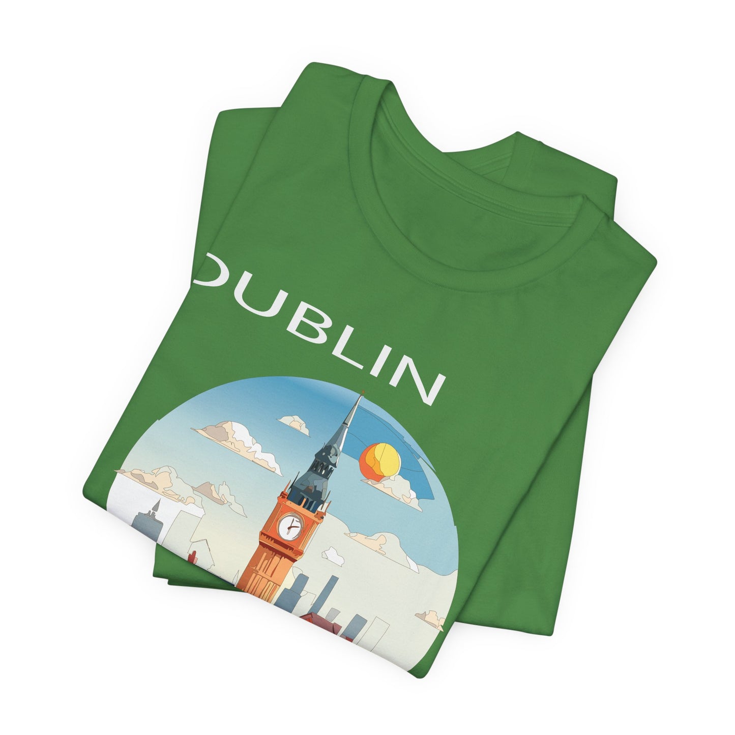 Dublin Shirt, Travel T-Shirt, Tourist Shirts, Tee Shirt with Travel Prints 1