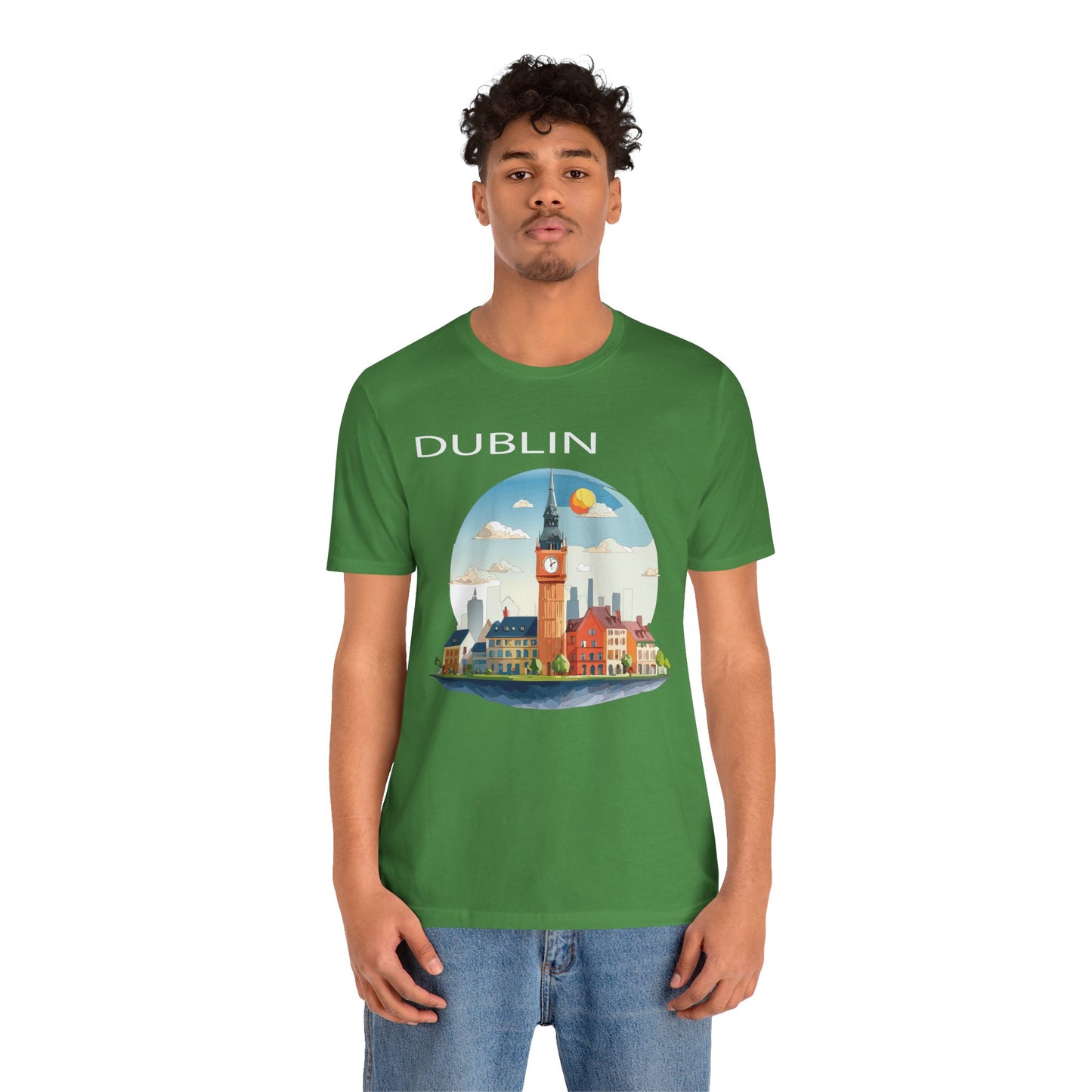 Dublin Shirt, Travel T-Shirt, Tourist Shirts, Tee Shirt with Travel Prints 1