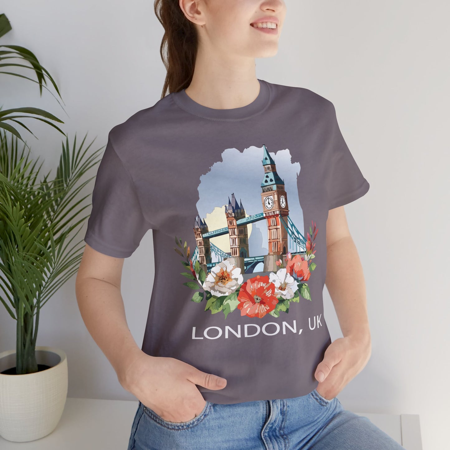 London Shirt, Travel T-Shirt, Tourist Shirts, Tee Shirt with Travel Prints 5