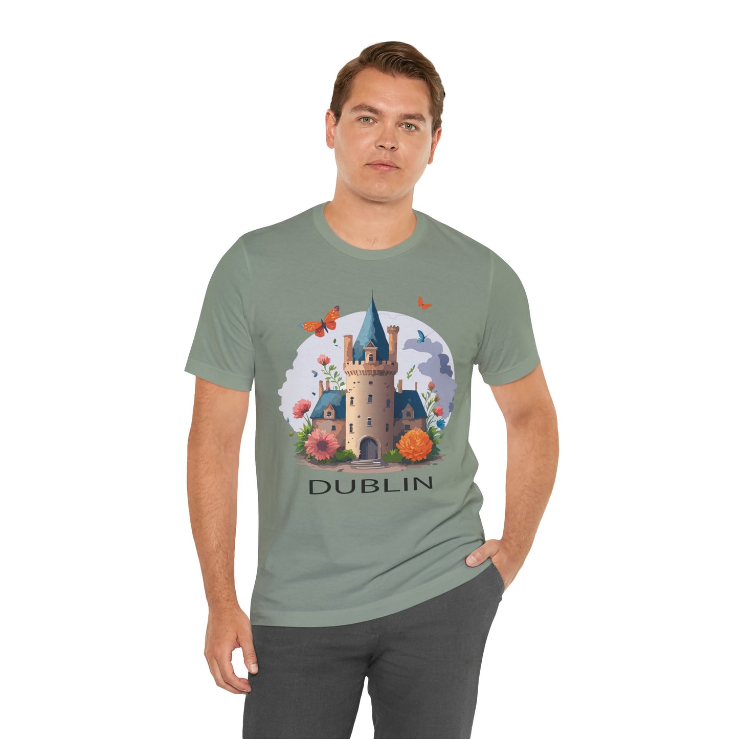 Dublin Shirt, Travel T-Shirt, Tourist Shirts, Tee Shirt with Travel Prints 5